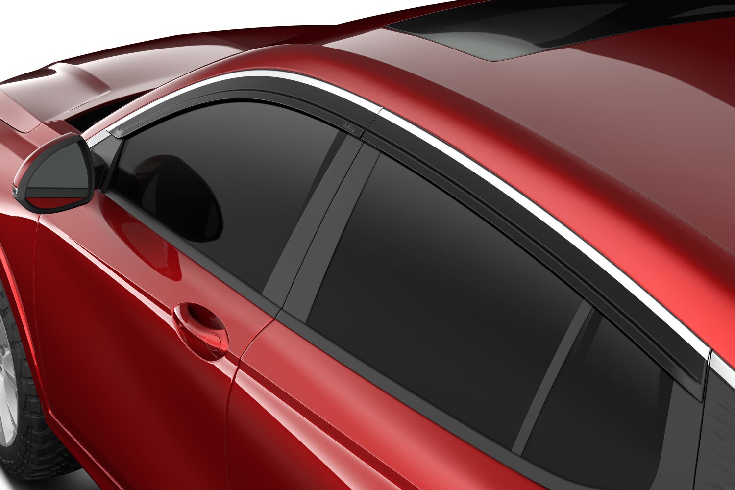 Husky Liners 2884064 - Ventvisor, Smoke with Chrome Trim, Modified Acrylic