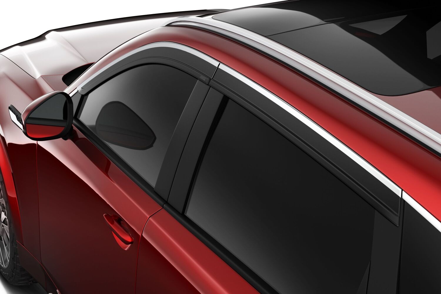 Husky Liners 2884071 - Ventvisor, Smoke with Chrome Trim, Modified Acrylic