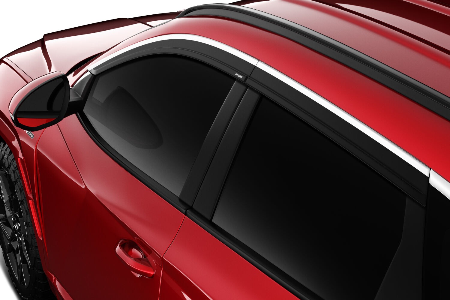 Husky Liners 2884068 - Ventvisor, Smoke with Chrome Trim, Modified Acrylic