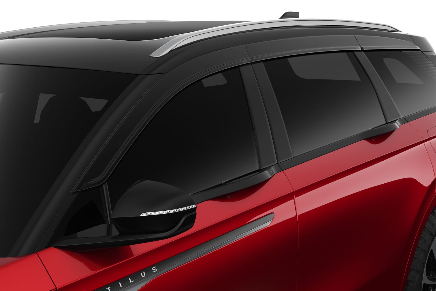 Low Profile Ventvisor Deflector; Smoke; Outside Mount; 6 pc. 2019-2026 Chevrolet Blazer