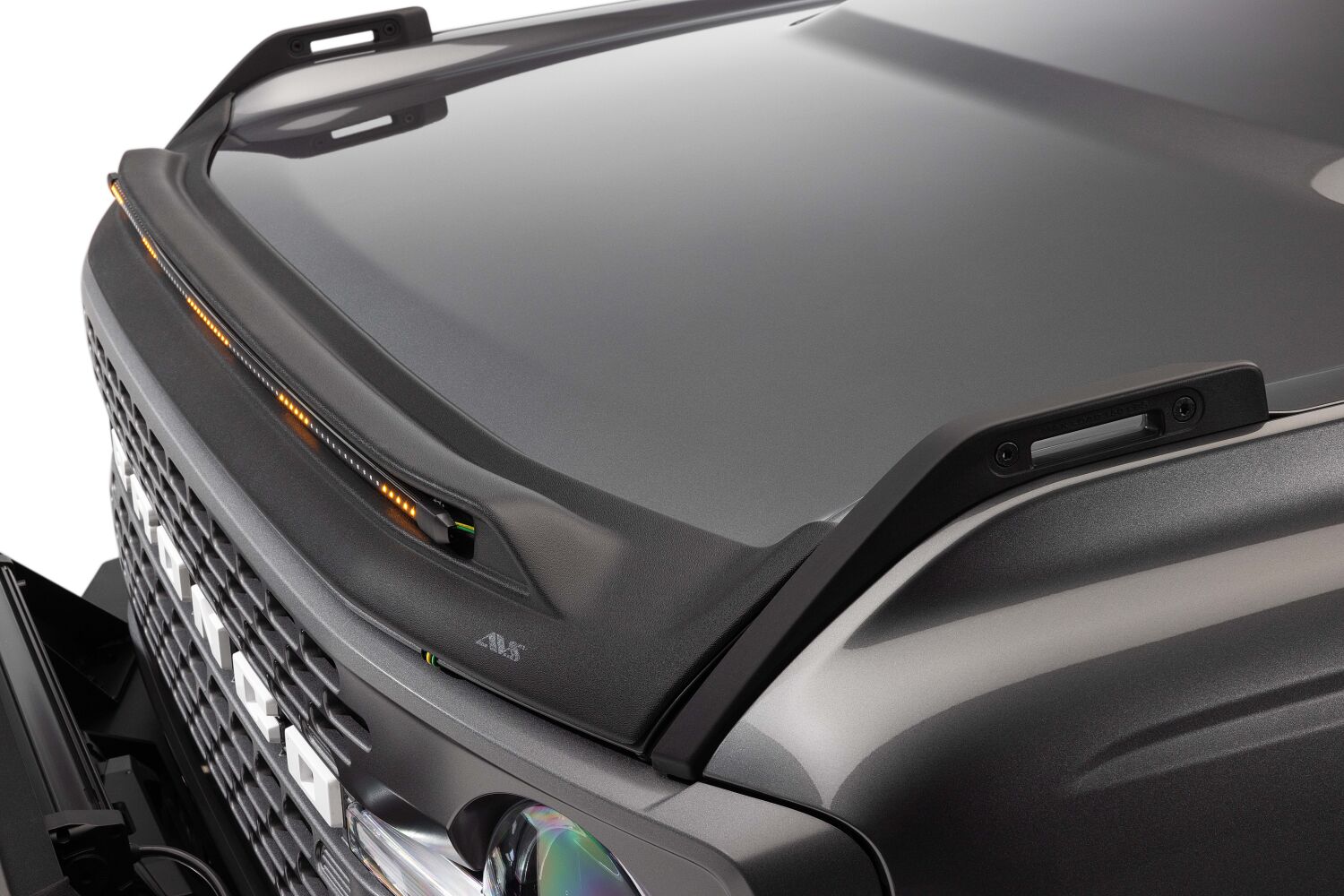 Husky Liners 2820183 - Aeroskin Lightshield PRO, Black, TPO - Thermoplastic Olefin