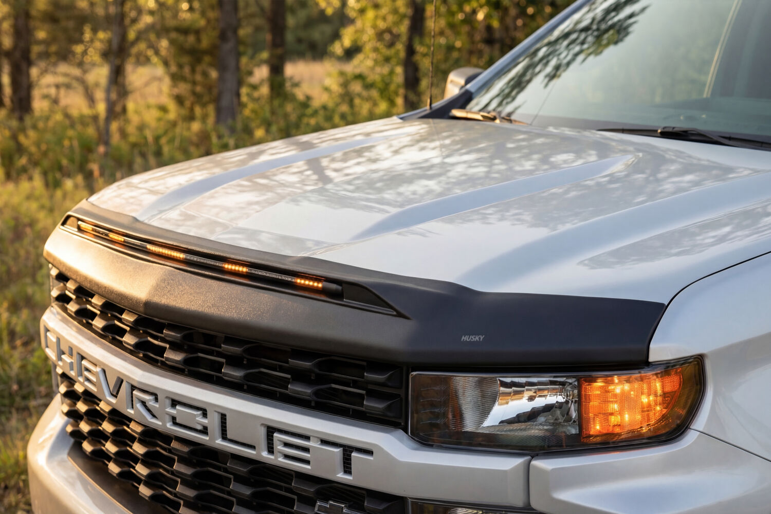 Husky Liners 2820167 - Aeroskin Lightshield PRO, Black, TPO - Thermoplastic Olefin