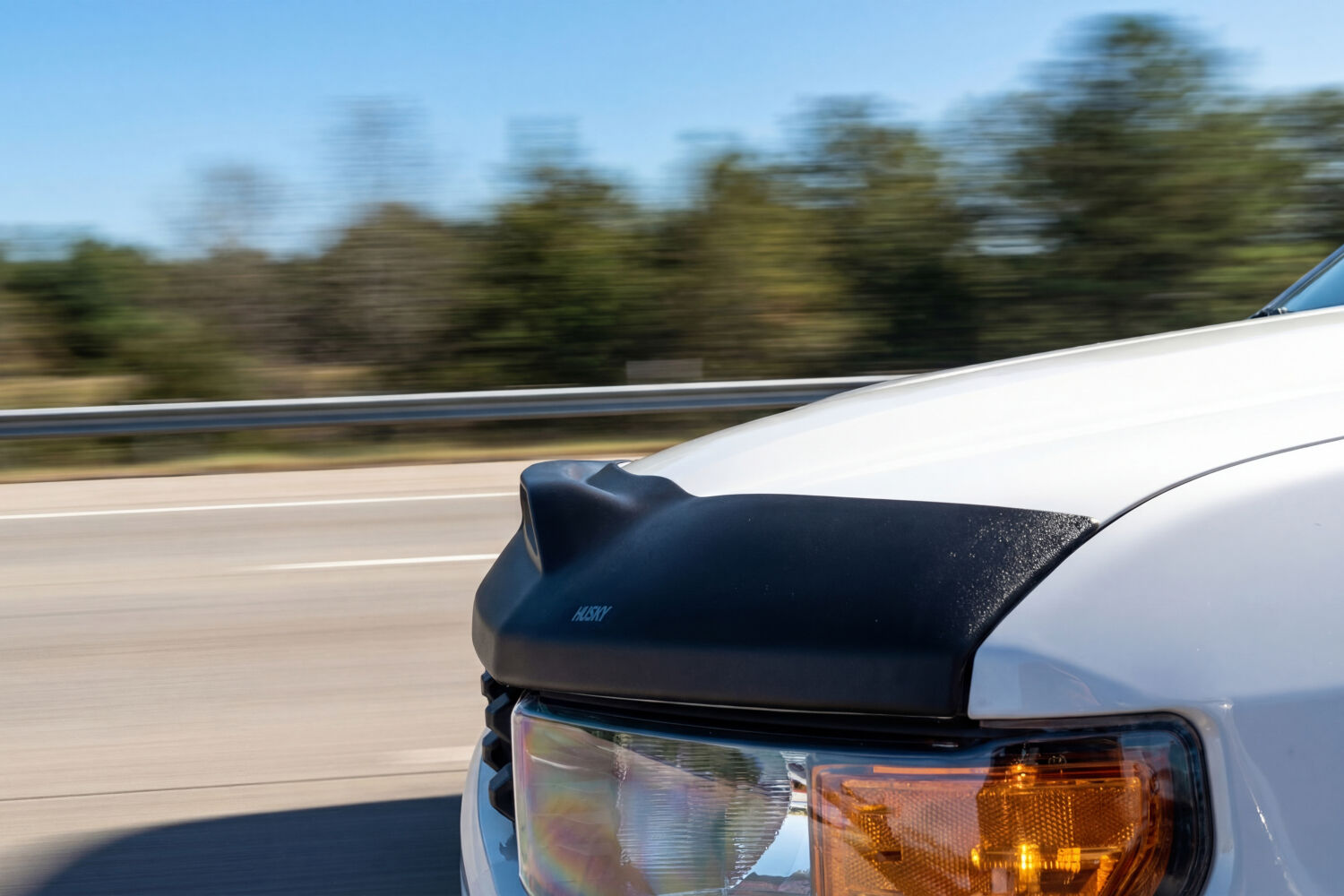 Husky Liners 2820167 - Aeroskin Lightshield PRO, Black, TPO - Thermoplastic Olefin