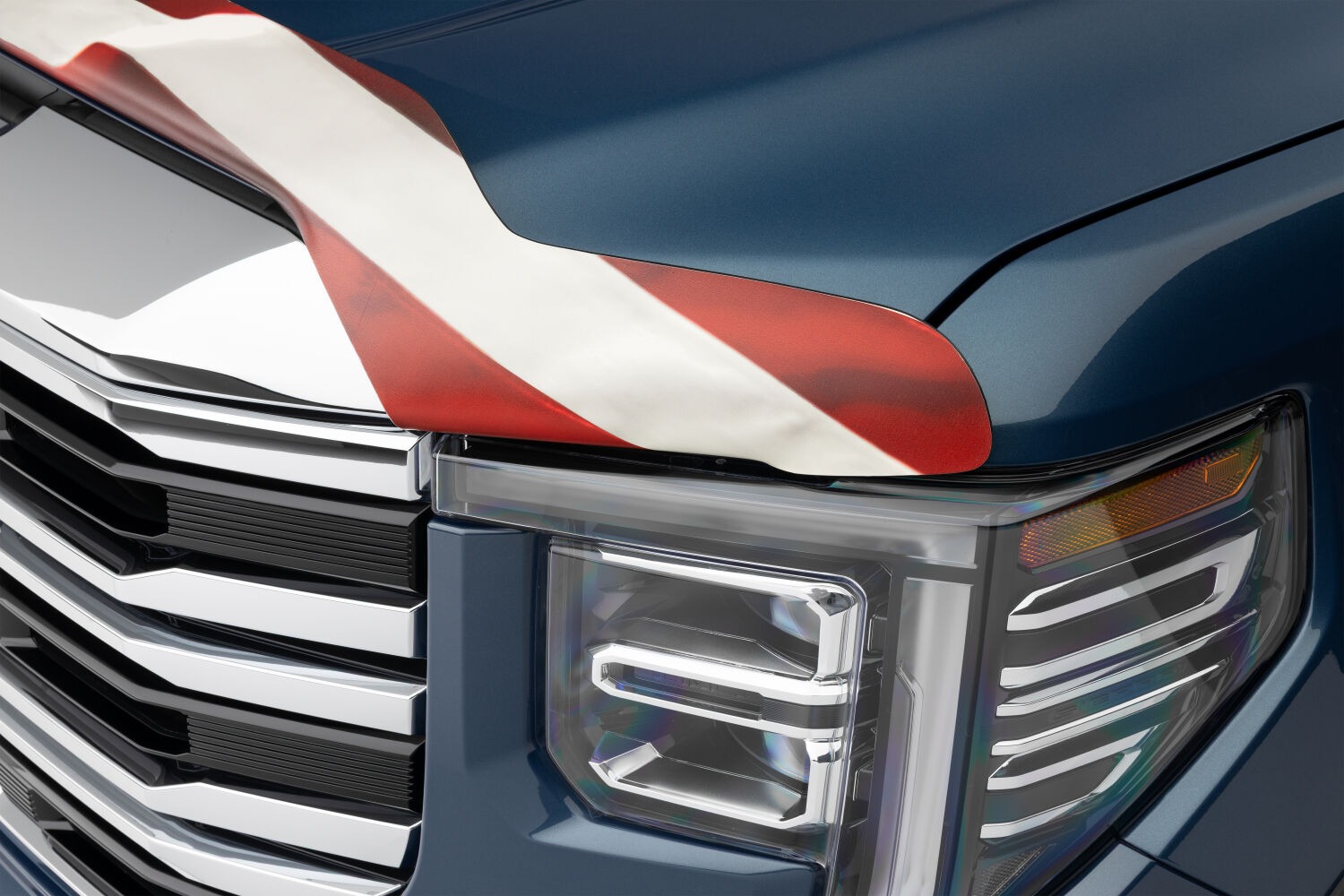 Husky Liners 2818959 - Eagle American Flag Bug Shield, Eagle with Flag, Modified Acrylic