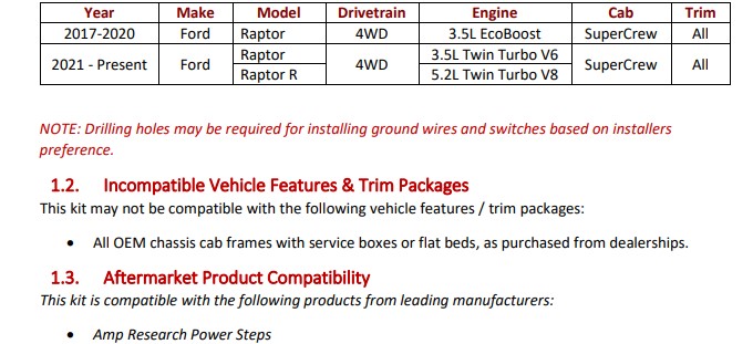 Kleinn Automotive Accessories RPTR-734 - Air Horns, Crew Cab