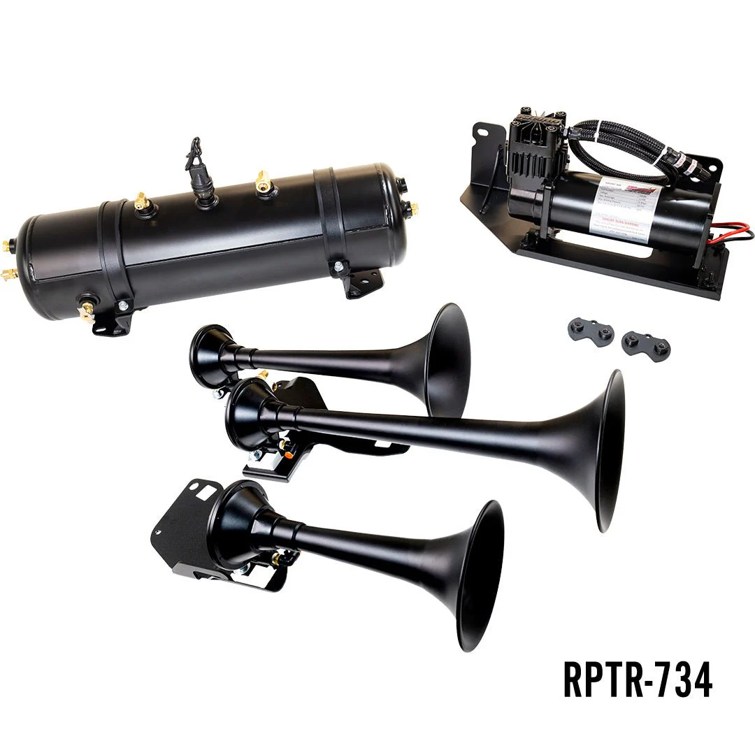 Kleinn Automotive Accessories RPTR-734 - Air Horns, Crew Cab
