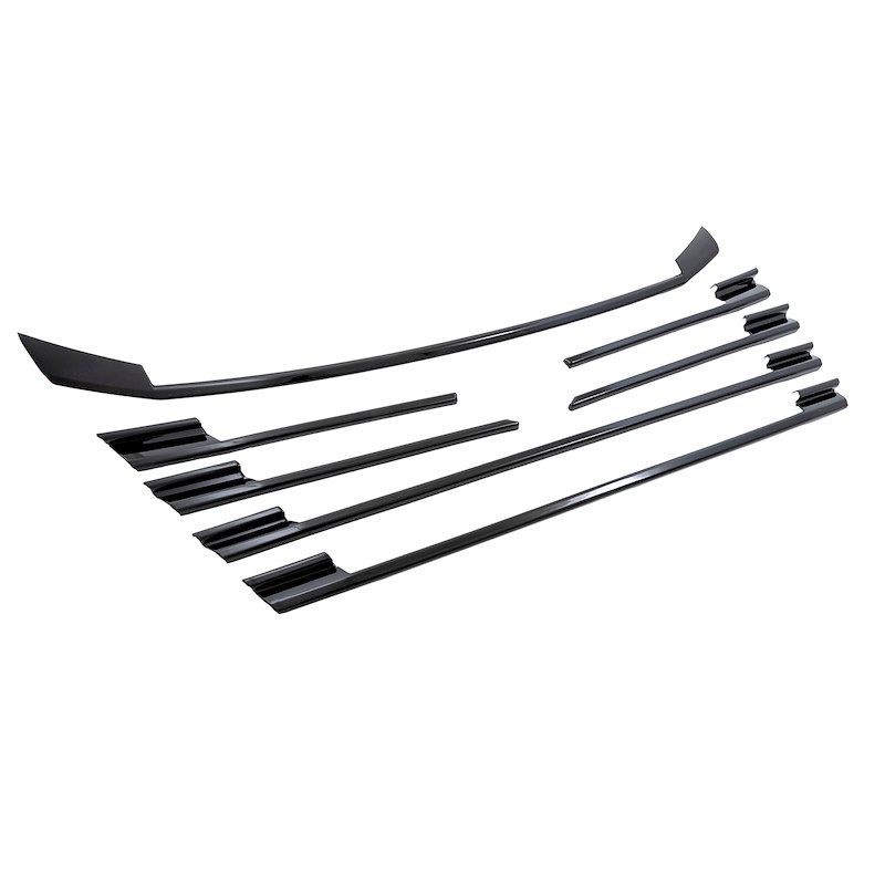Coast To Coast GI209BLK - Grille Inserts, Black, Gloss Painted