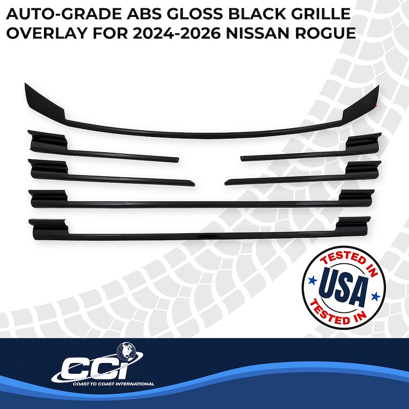 Coast To Coast GI209BLK - Grille Inserts, Black, Gloss Painted