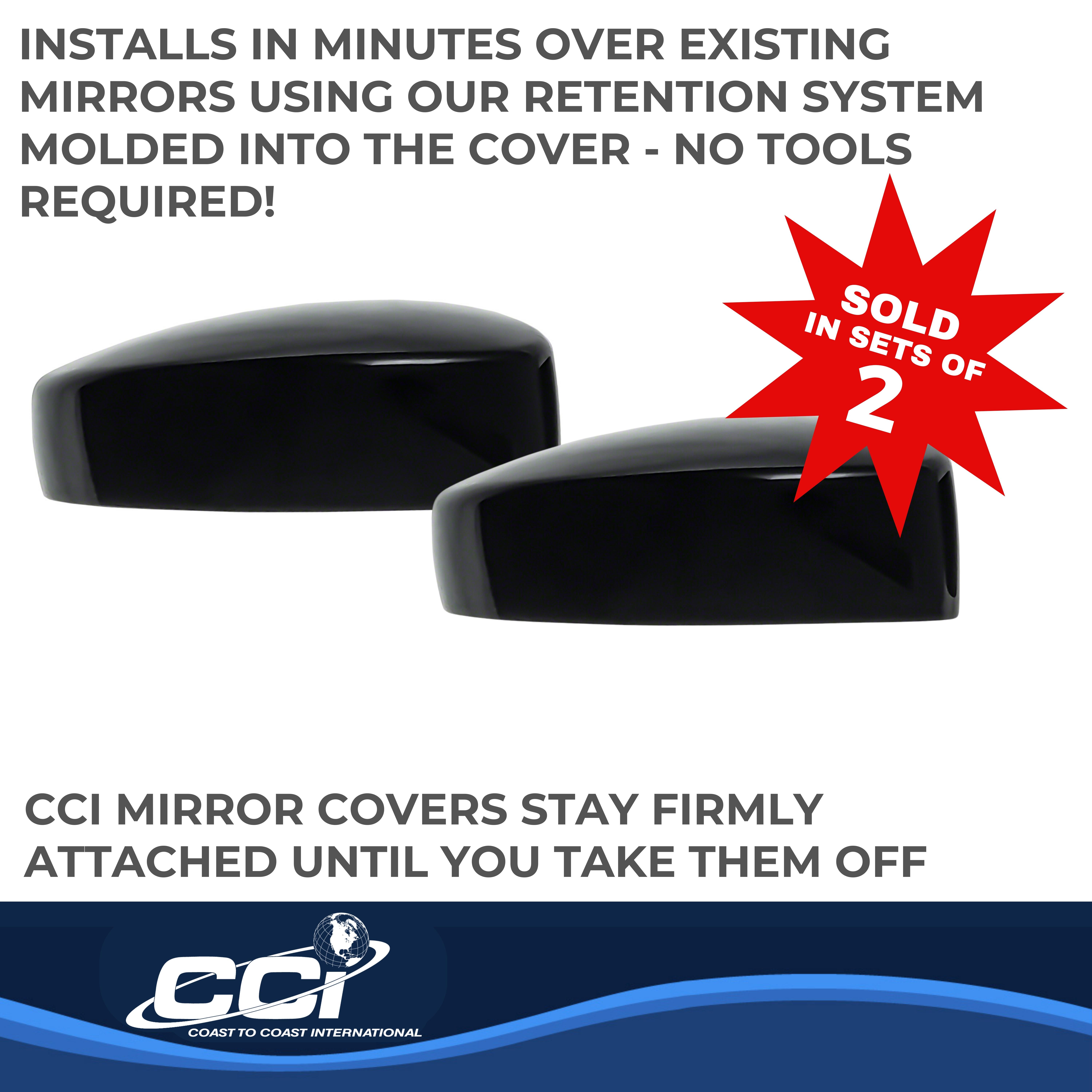 Coast To Coast MC6240B - ExteriorMirrorCover