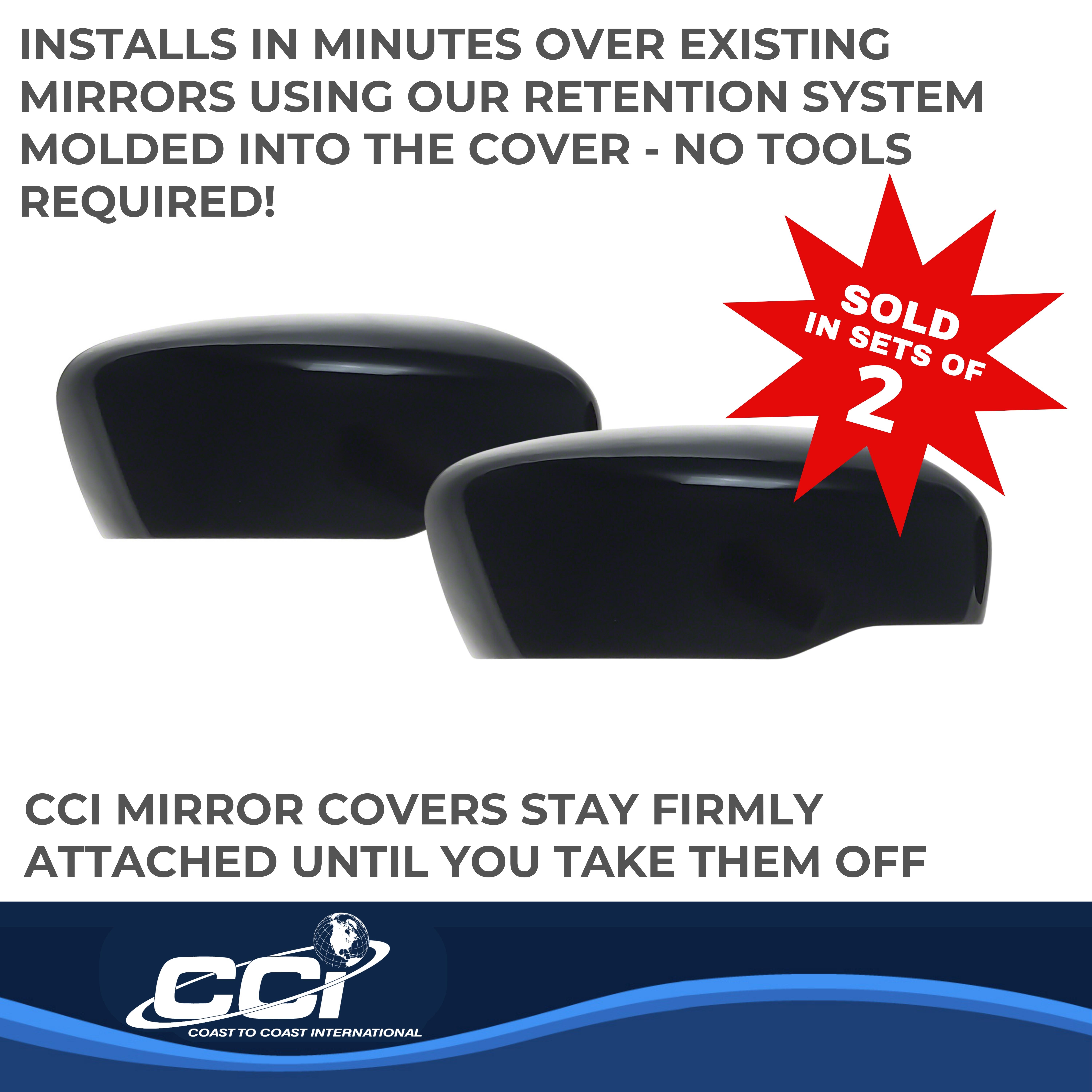 Coast To Coast MC6285B - ExteriorMirrorCover