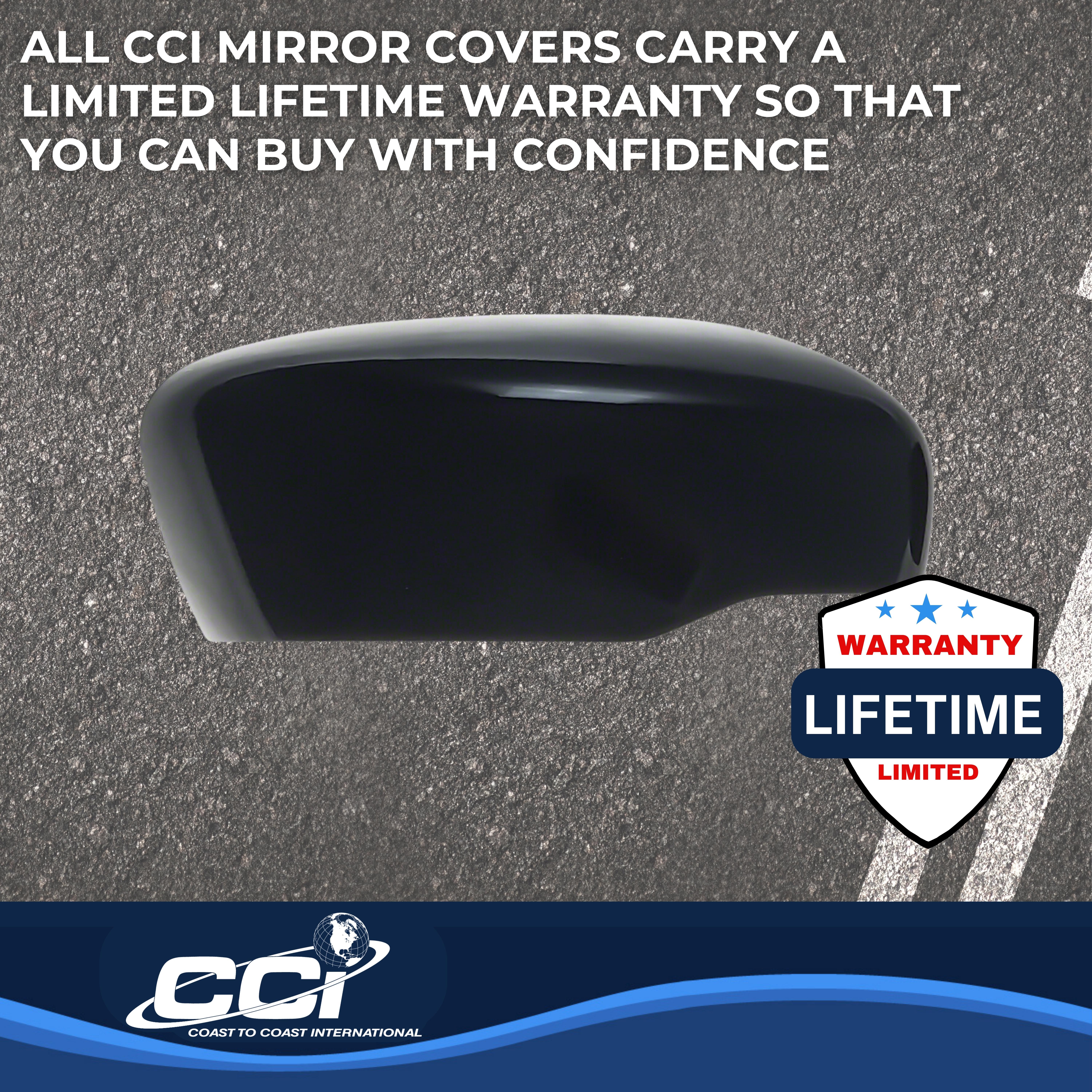 Coast To Coast MC6285B - ExteriorMirrorCover