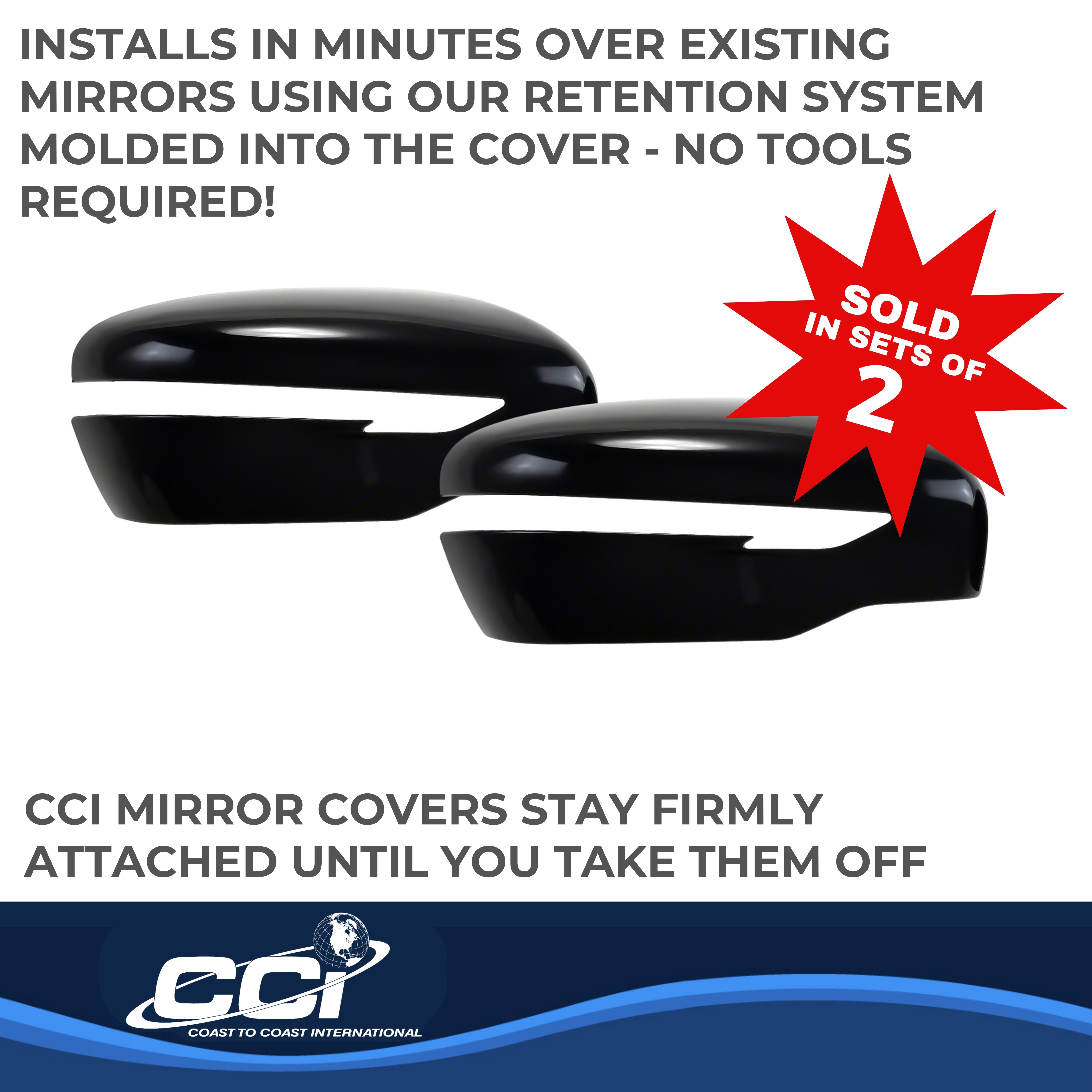 Coast To Coast MC6293B - ExteriorMirrorCover