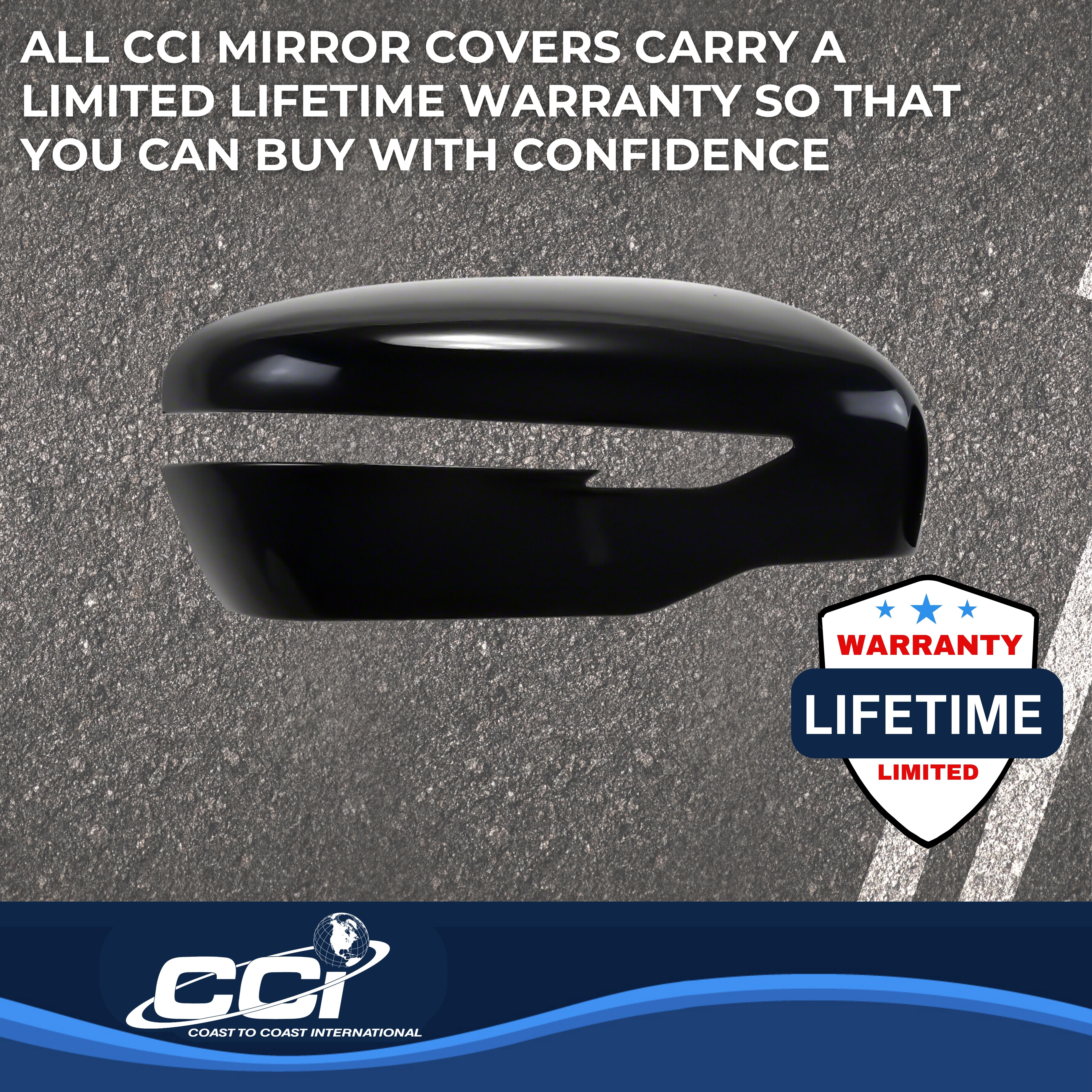 Coast To Coast MC6293B - ExteriorMirrorCover