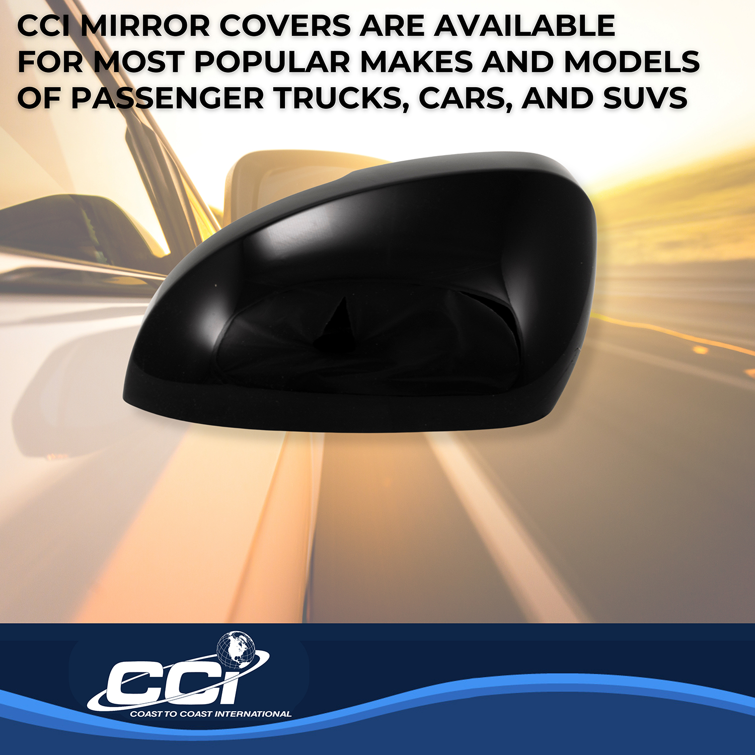Coast To Coast MC67555BLK - ExteriorMirrorCover