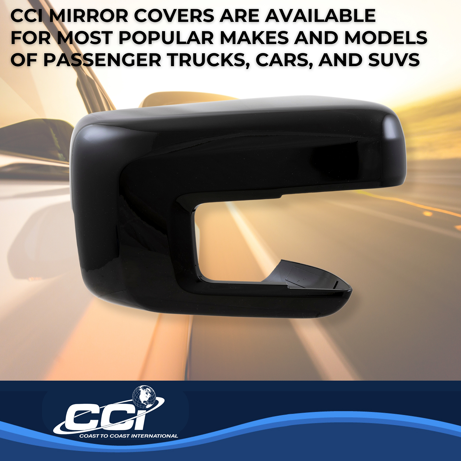Coast To Coast MC67556BLK - ExteriorMirrorCover