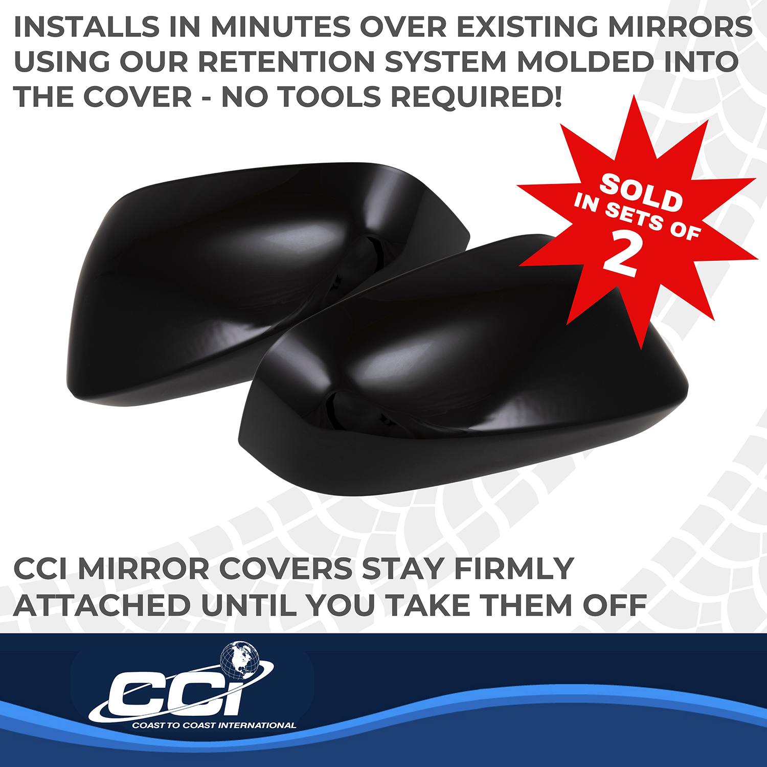 Coast To Coast MC67557BLK - ExteriorMirrorCover