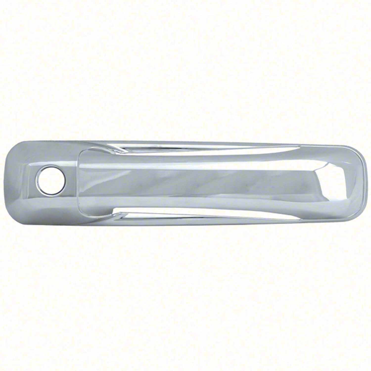 Exterior Door Handle Cover 2005-2010 Jeep Grand Cherokee; 2006-2010 Jeep Commander; 2009-2010 Dodge Ram 1500; 2010-2010 Dodge Ram 2500; 2010-2010 Dodge Ram 3500; 2011-2018 Ram 1500; 2011-2020 Ram 2500; 2011-2020 Ram 3500; 2019-2024 Ram 1500 Classic