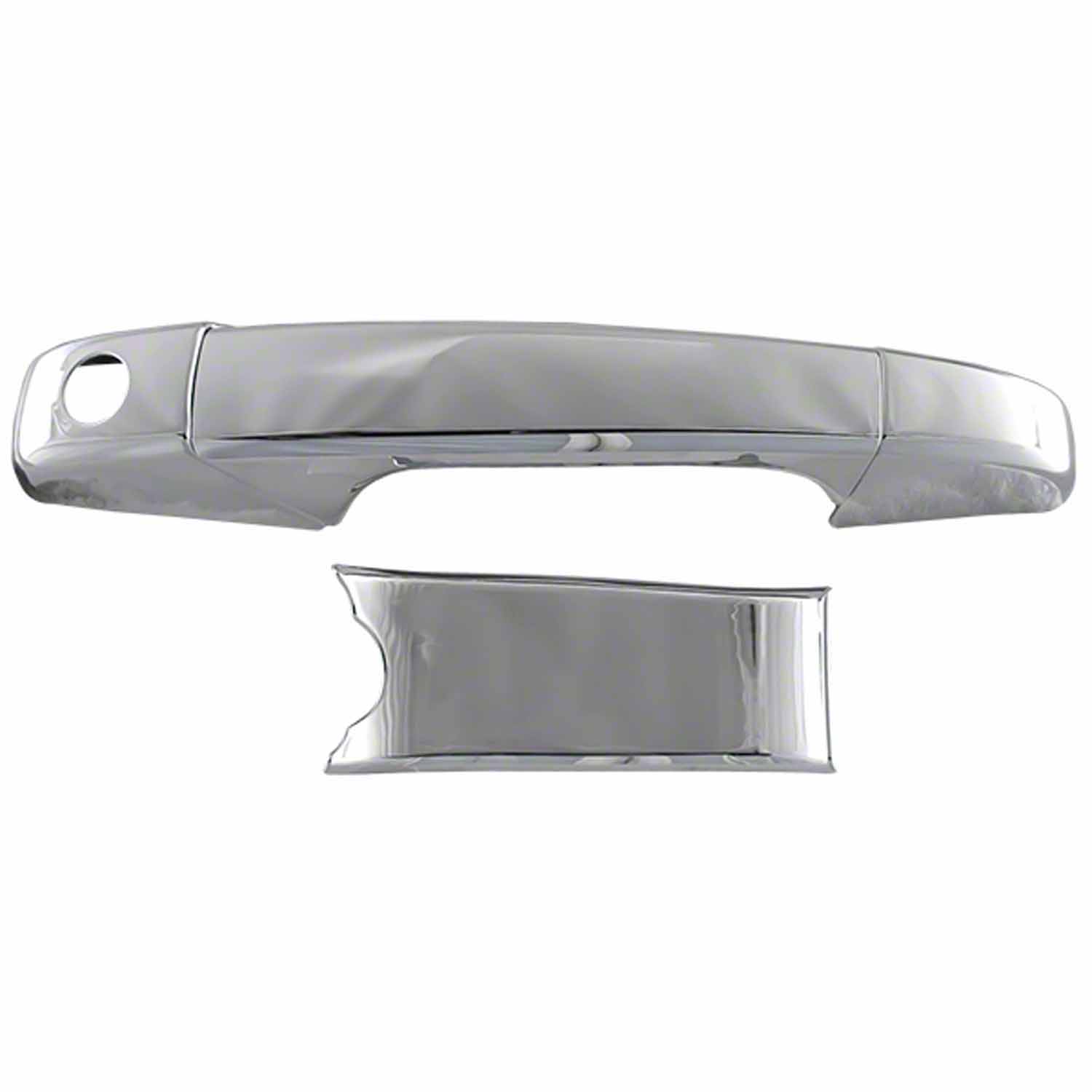 Coast To Coast CCIDH68135B - Chrome Door Handle Covers, Silver, Chrome Plated