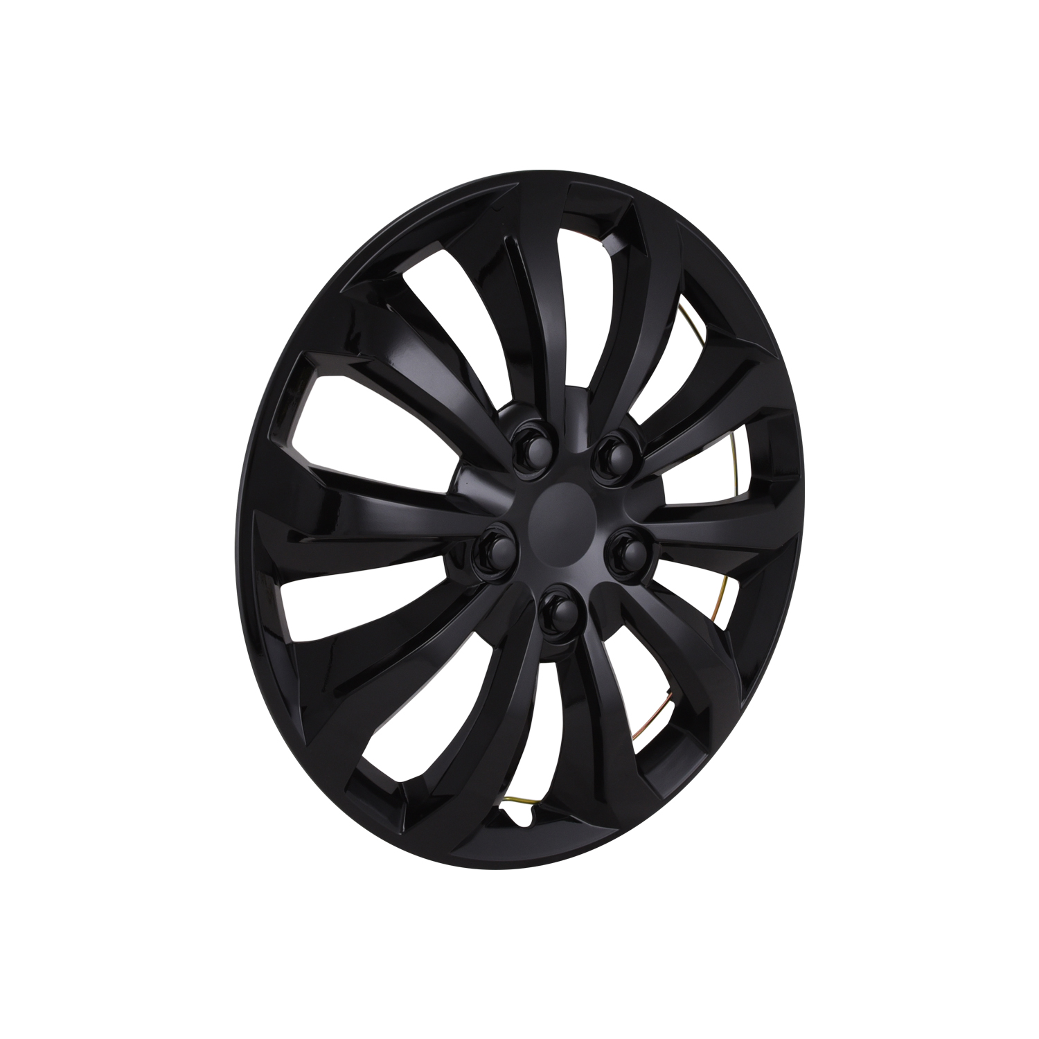 Coast To Coast 106115BLK - Premium Wheel Covers, Black, Gloss Painted