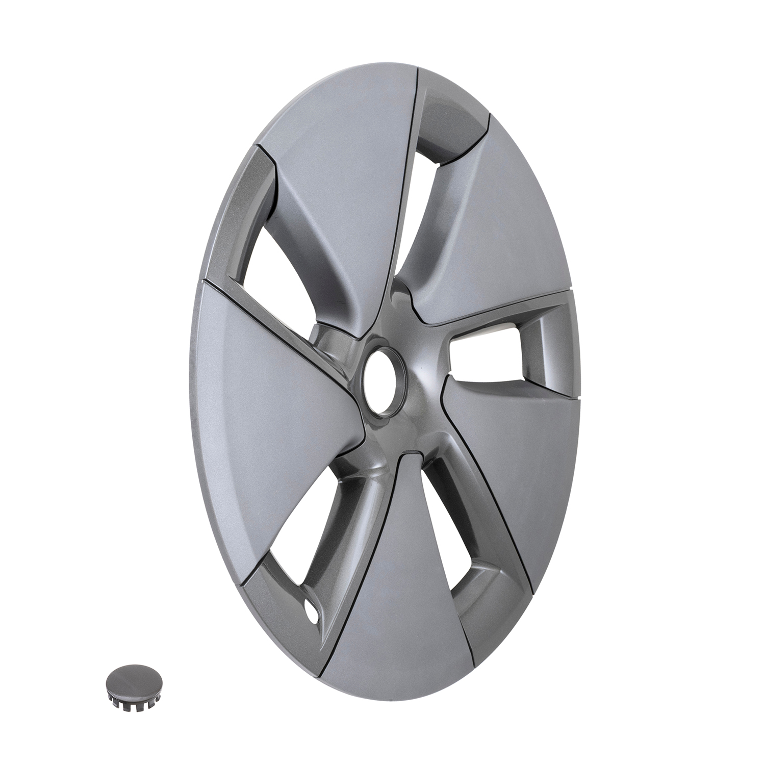 Coast To Coast 56518SC - Premium Wheel Covers, Silver, Gloss Painted
