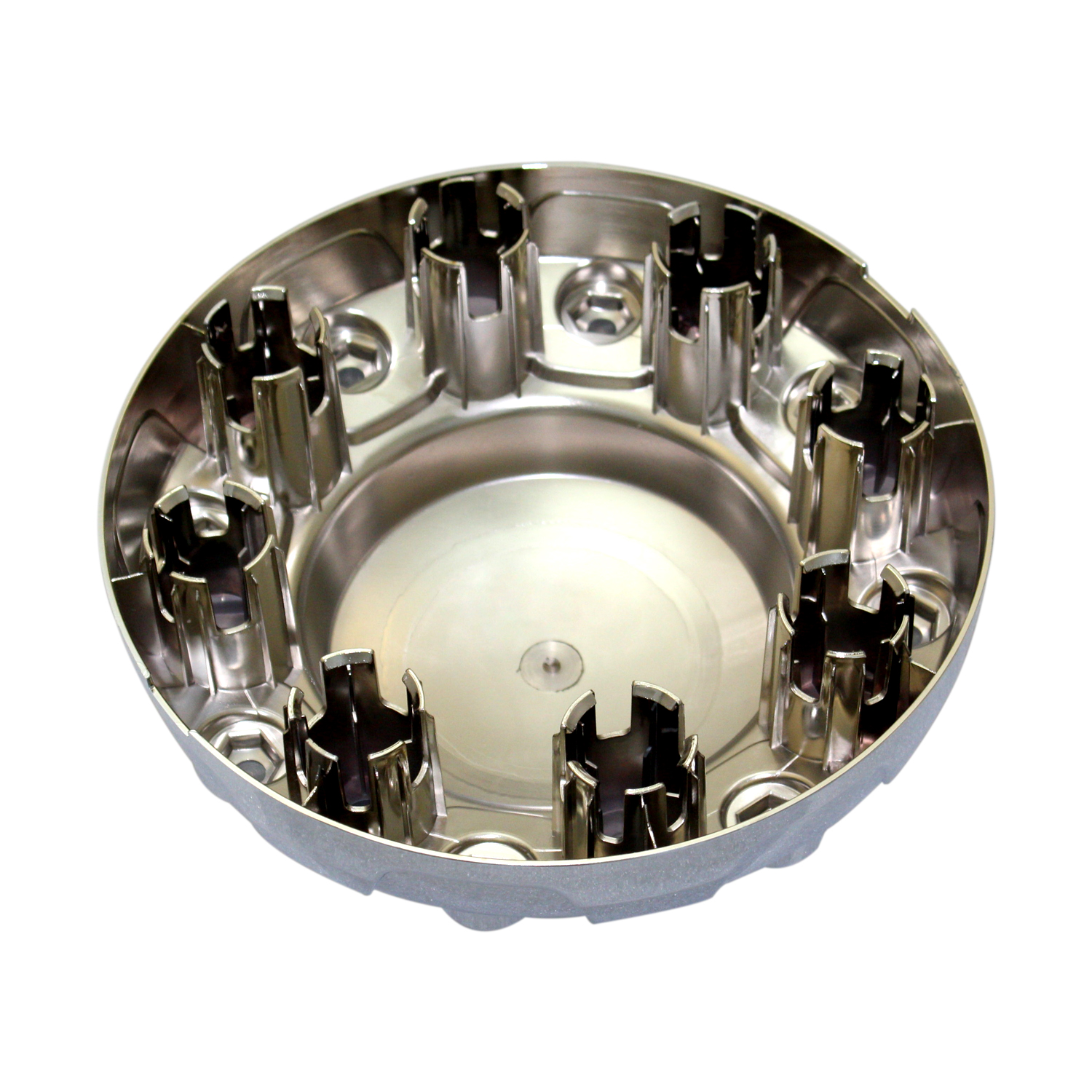 Coast To Coast IWCC9009 - Wheel Center Caps, Silver, Chrome Plated