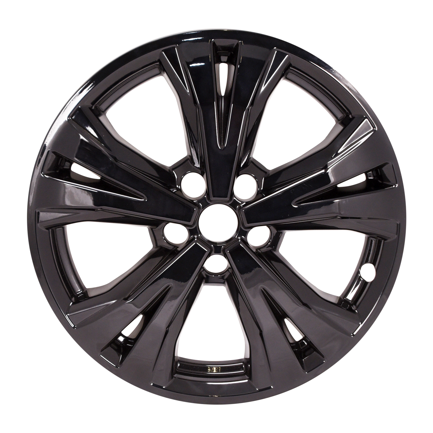 Wheel Skins 2017-2020 Nissan Rogue 18" Split Spoke Gloss Black