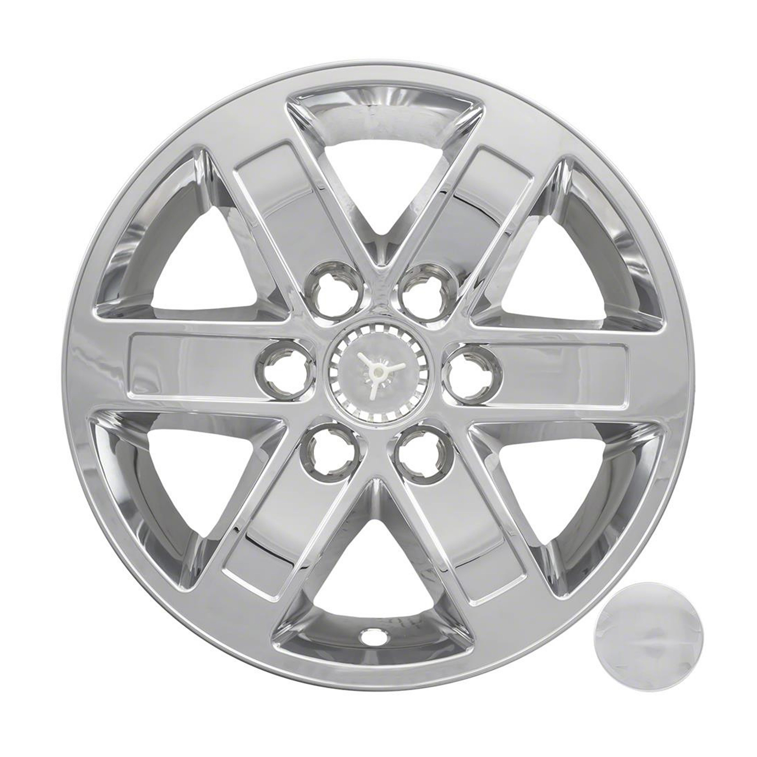 Wheel Skins 2007-2013 GMC Sierra 1500; 2007-2013 GMC Yukon XL 2500; 2007-2014 GMC Yukon; 2007-2014 GMC Yukon XL 1500; 2010-2014 GMC Savana 1500