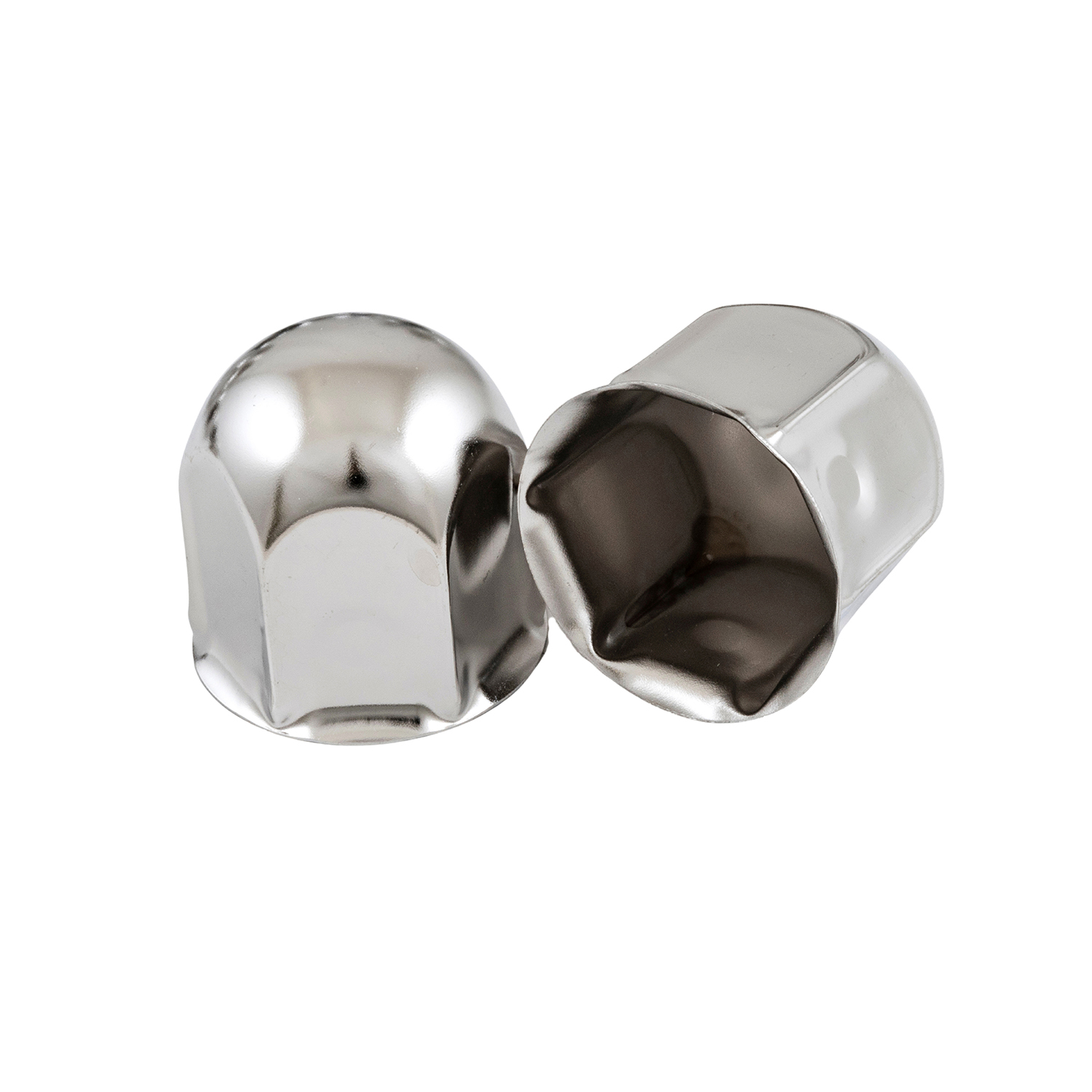Coast To Coast REPLNCM20 - Wheel Lug Nut Cap, Silver, Polished