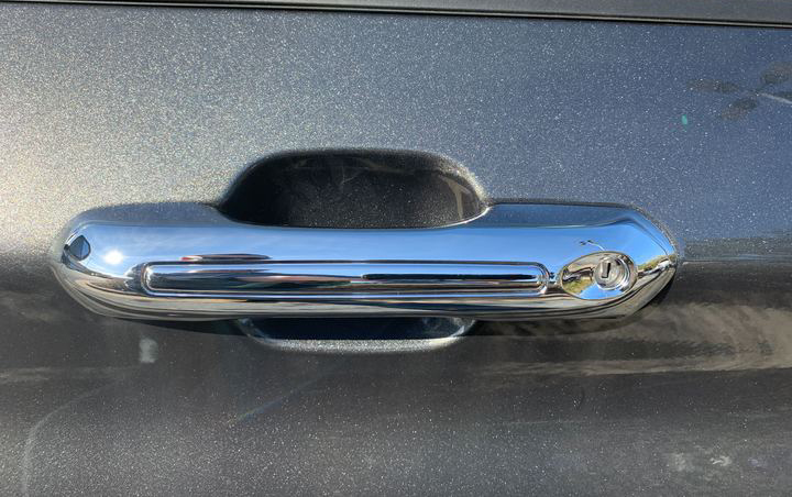 Coast To Coast CCIDH68585B - Chrome Door Handle Covers, Silver, Chrome Plated
