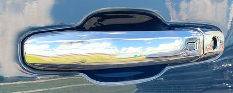 Coast To Coast CCIDH68588S - Chrome Door Handle Covers, Silver, Chrome Plated