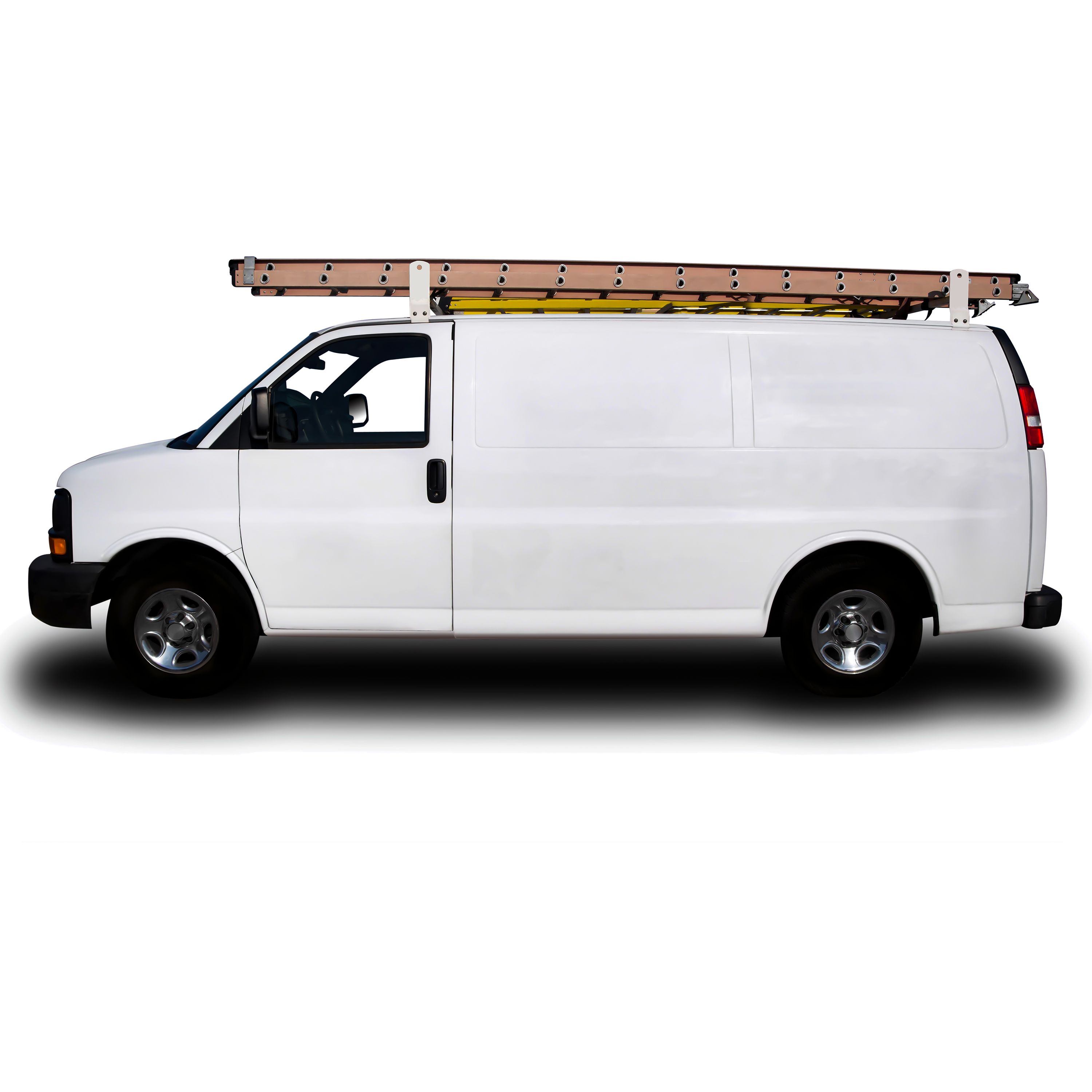 TrailFX FCLR004W - Ladder Racks, Chrome, Powder Coated