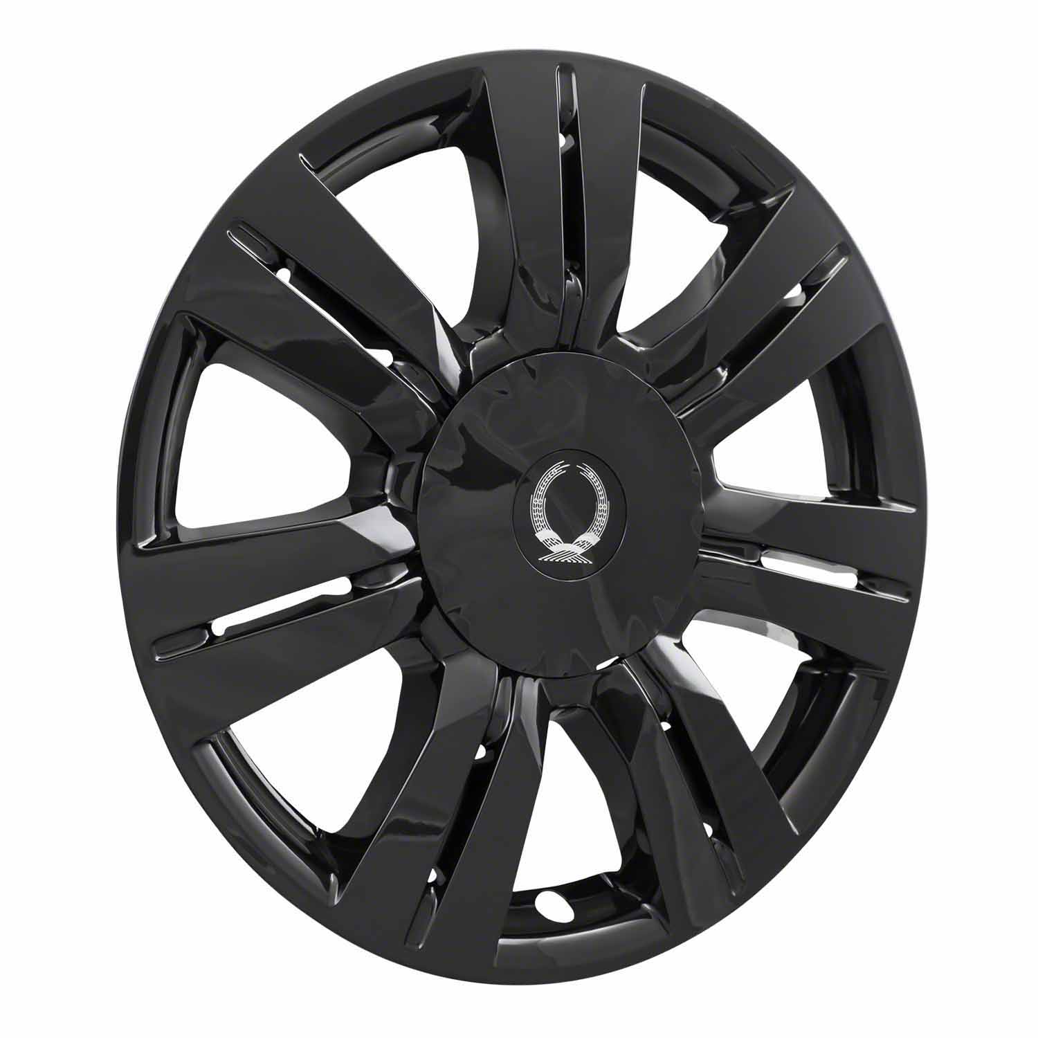 Coast To Coast IWCIMP357BLK - Impostor Wheel Covers, Black, Painted Single Tone