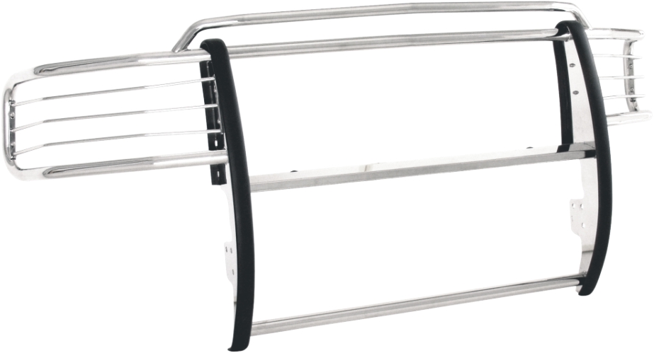 TrailFX 81200 - Grille Guards, Silver, Polished