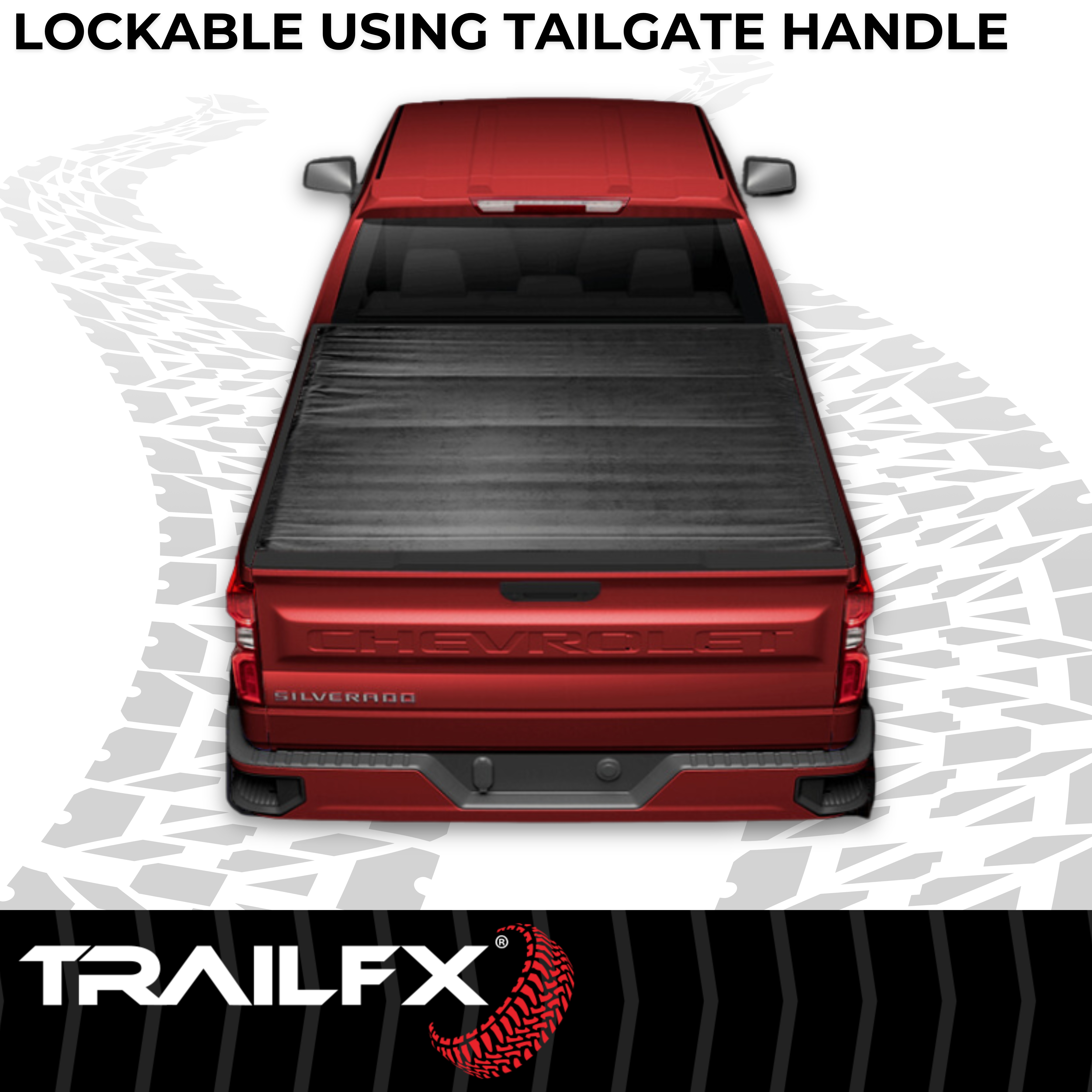 TrailFX TFX2201 - Tonneau Covers, 5'7" Bed, Black