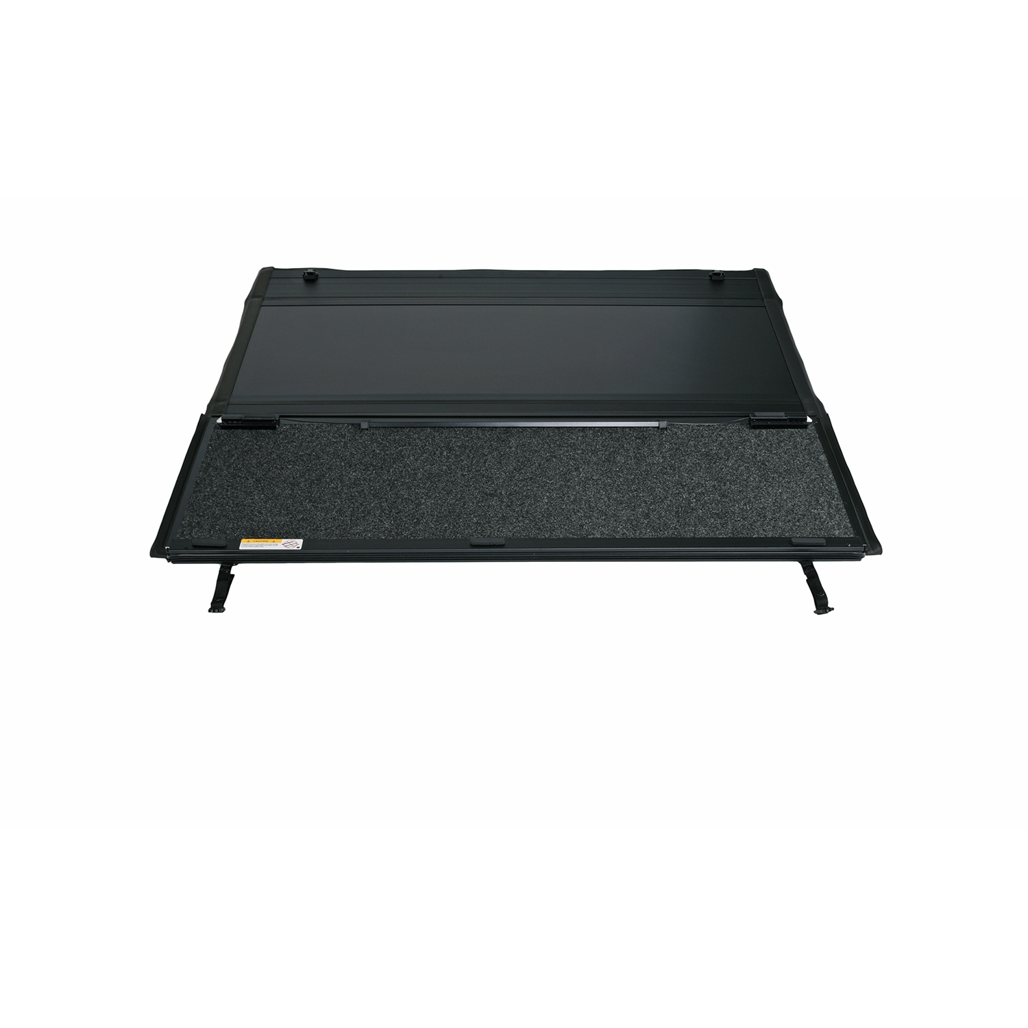 TrailFX TFX1705 - Folding Tonneau Cover, 6'7" Bed, Black