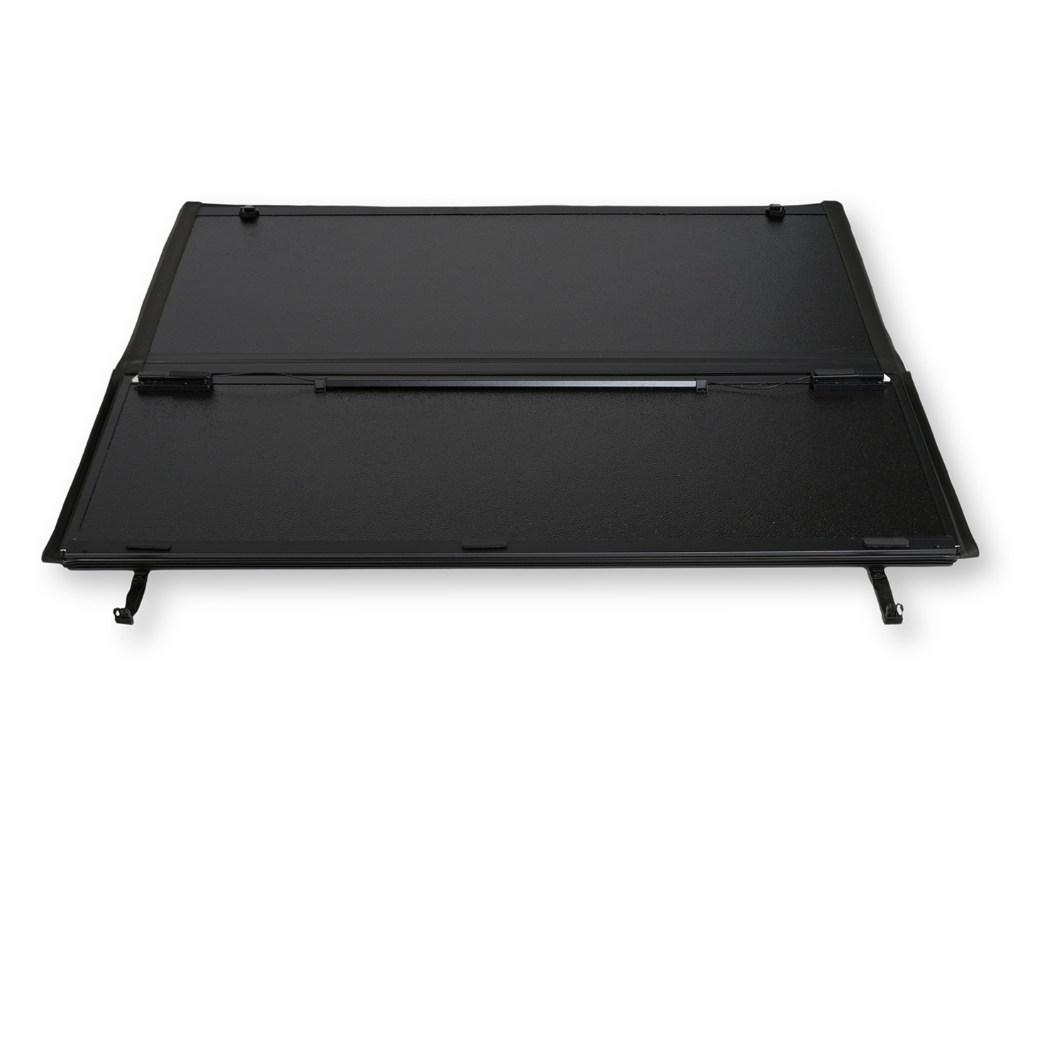 TrailFX TFX3532 - Folding Tonneau Cover, Black, Gloss