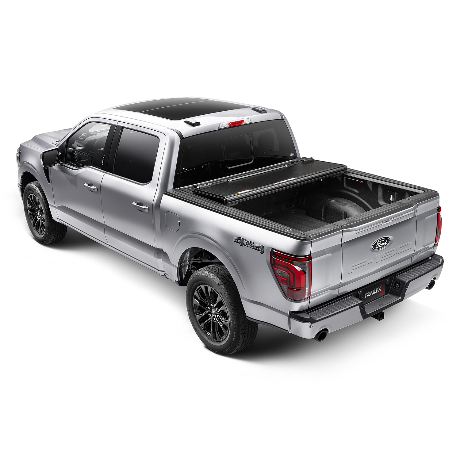 TrailFX TFX8000 - Tonneau Covers, 5'7" Bed, Black