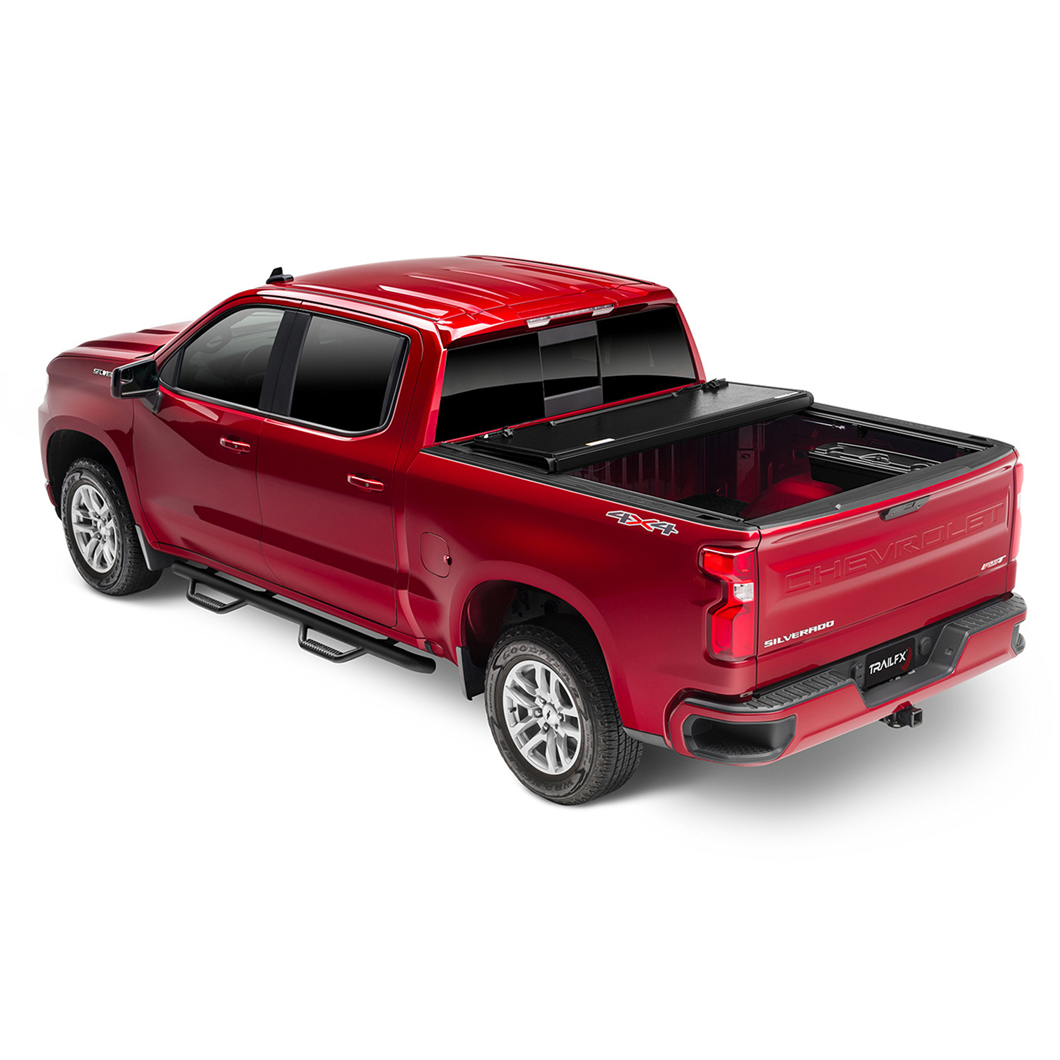 TrailFX TFX8005 - Tonneau Covers, 5'10" Bed, Black