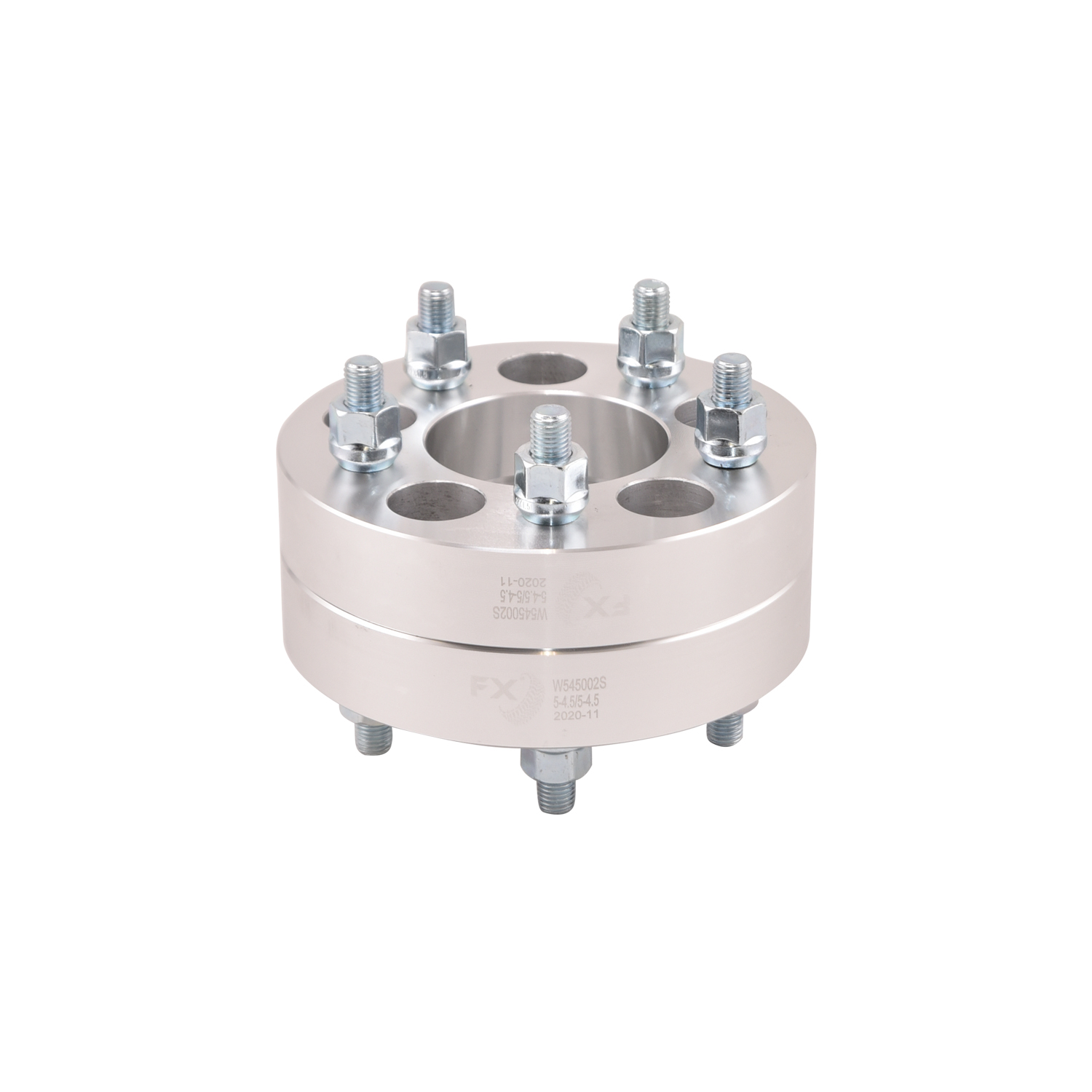 TrailFX W545002S - Wheel Spacers, 1.25" 5x4.5, Anodized