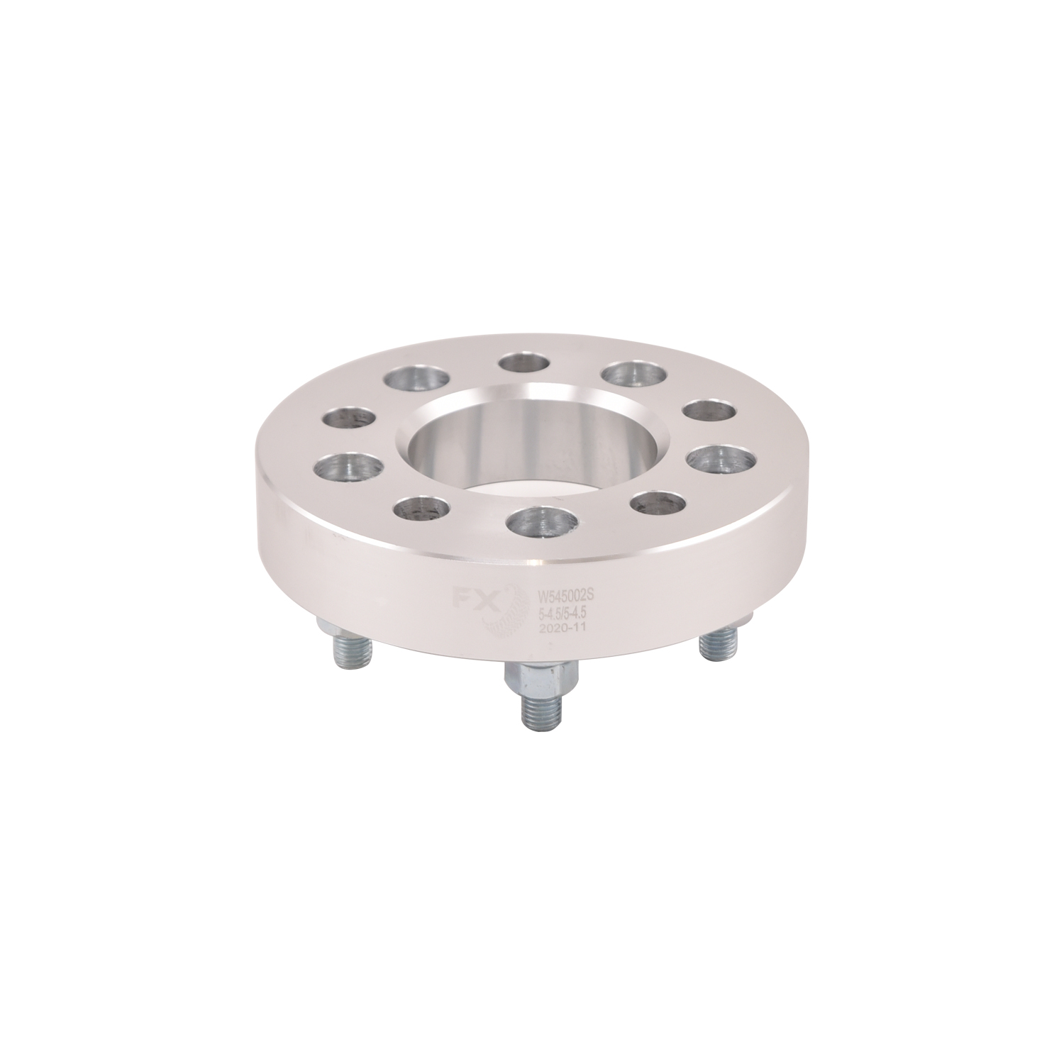 TrailFX W545002S - Wheel Spacers, 1.25" 5x4.5, Anodized