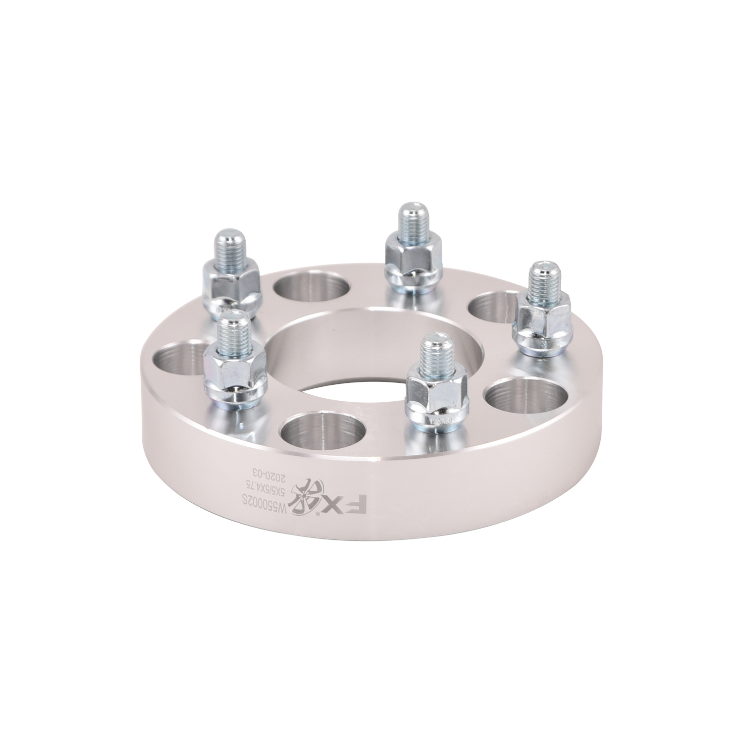 TrailFX W550002S - Wheel Spacers, 1.25" 5x5 to 5x4.75, Anodized