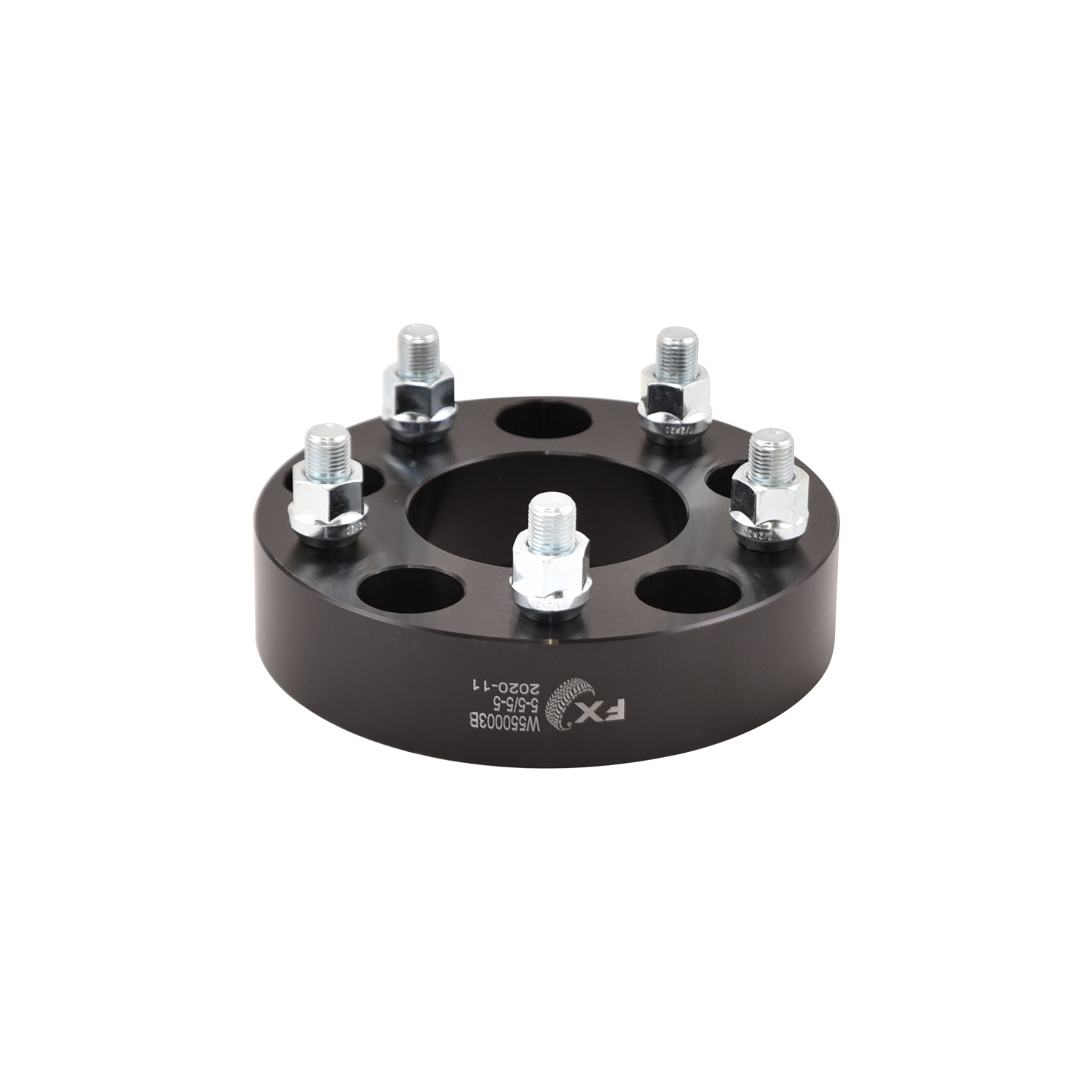 TrailFX W550003B - Wheel Spacers, 1.5" 5x5, Anodized