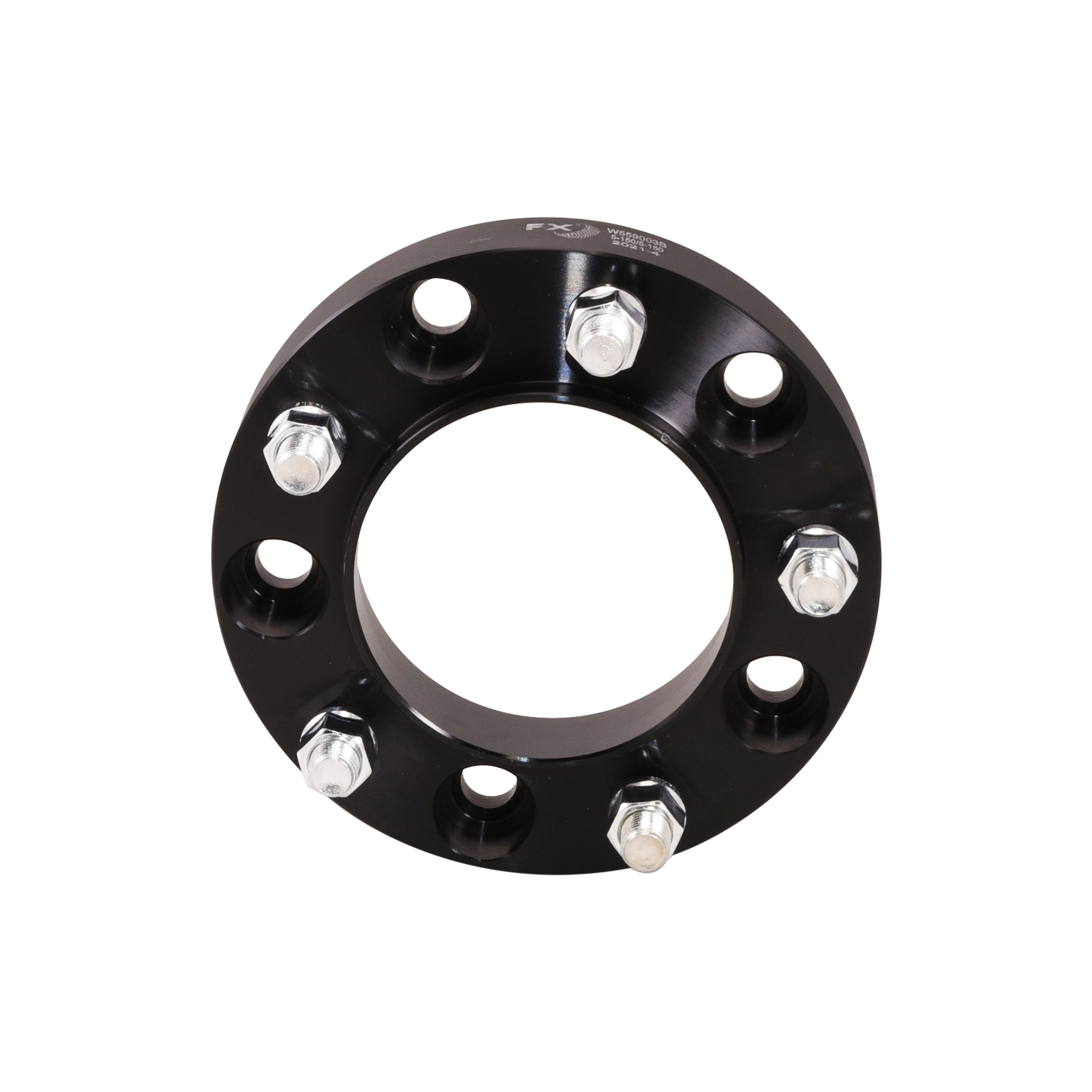 TrailFX W559003B - Wheel Spacers & Adapters, Black, Anodized