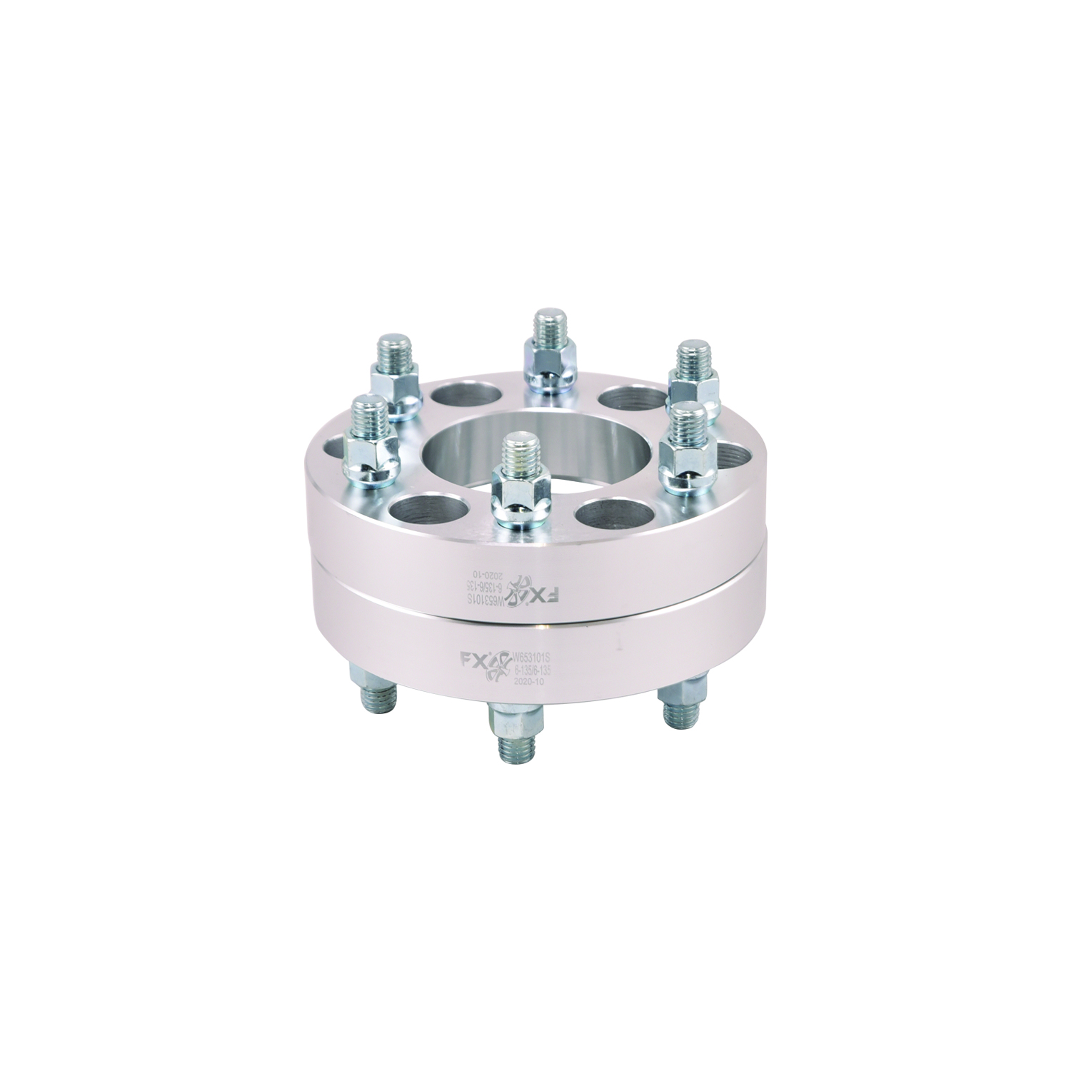 TrailFX W653101S - Wheel Spacers, 1.25" 6x135, Anodized
