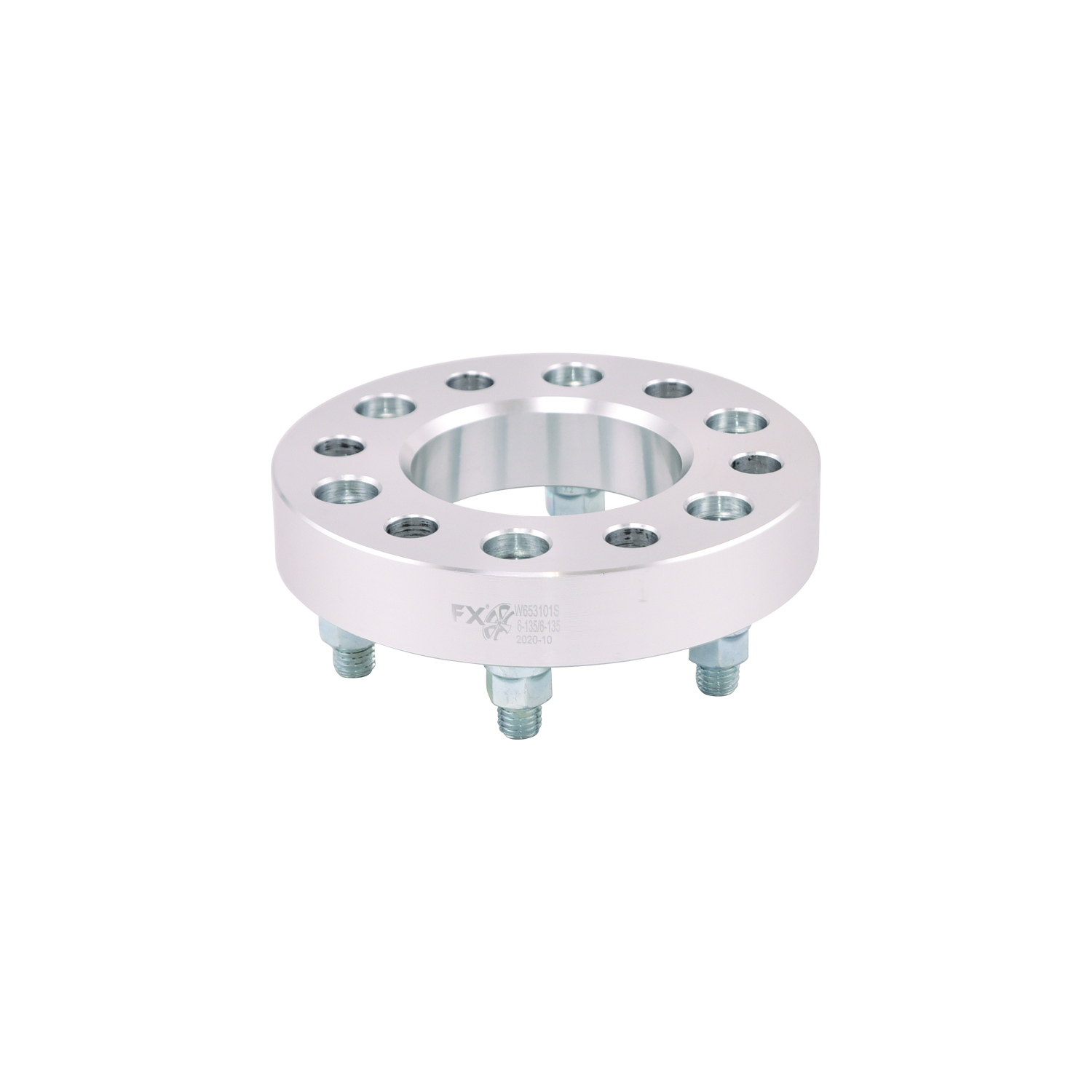 TrailFX W653101S - Wheel Spacers, 1.25" 6x135, Anodized