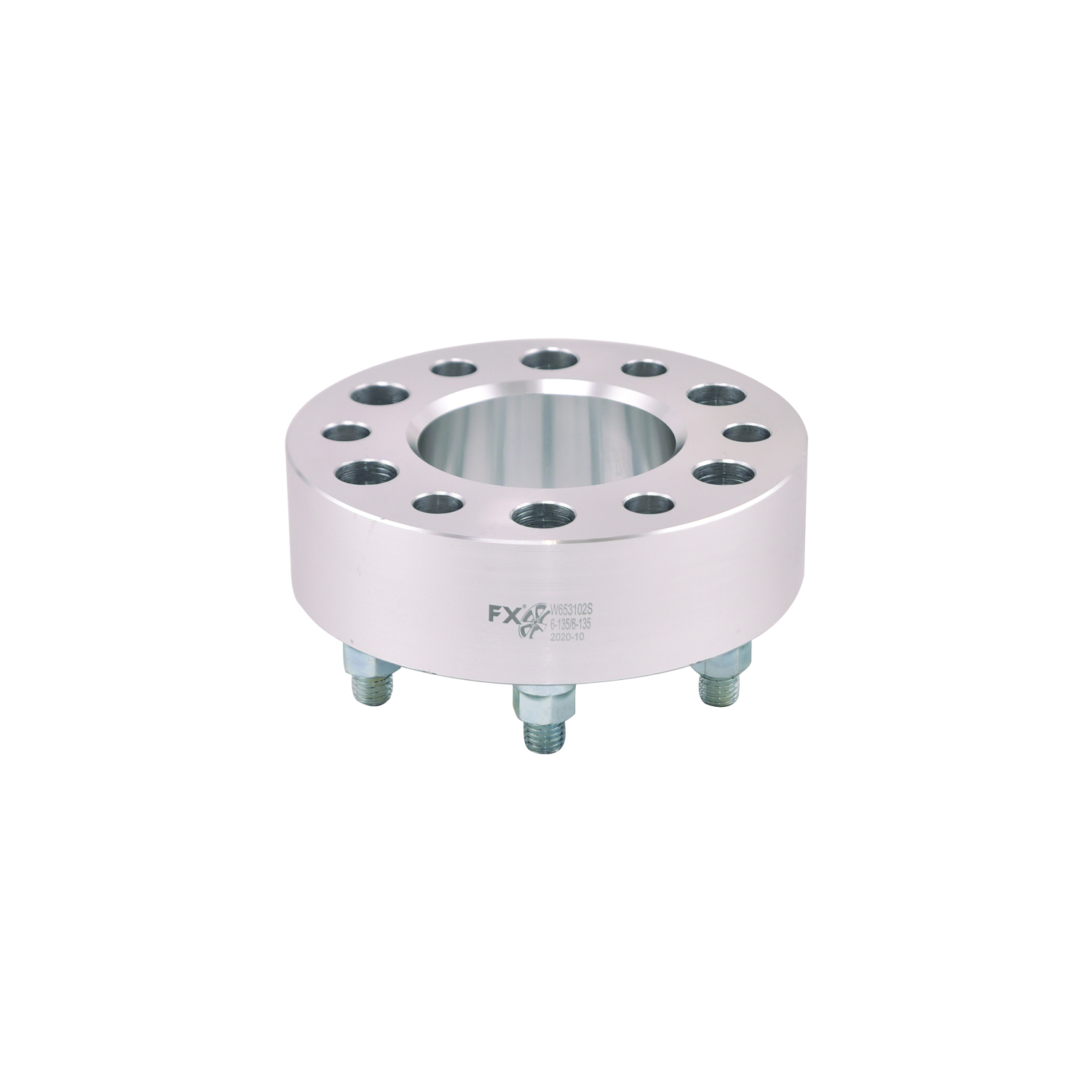 TrailFX W653102S - Wheel Spacers, 2" 6x135, Anodized