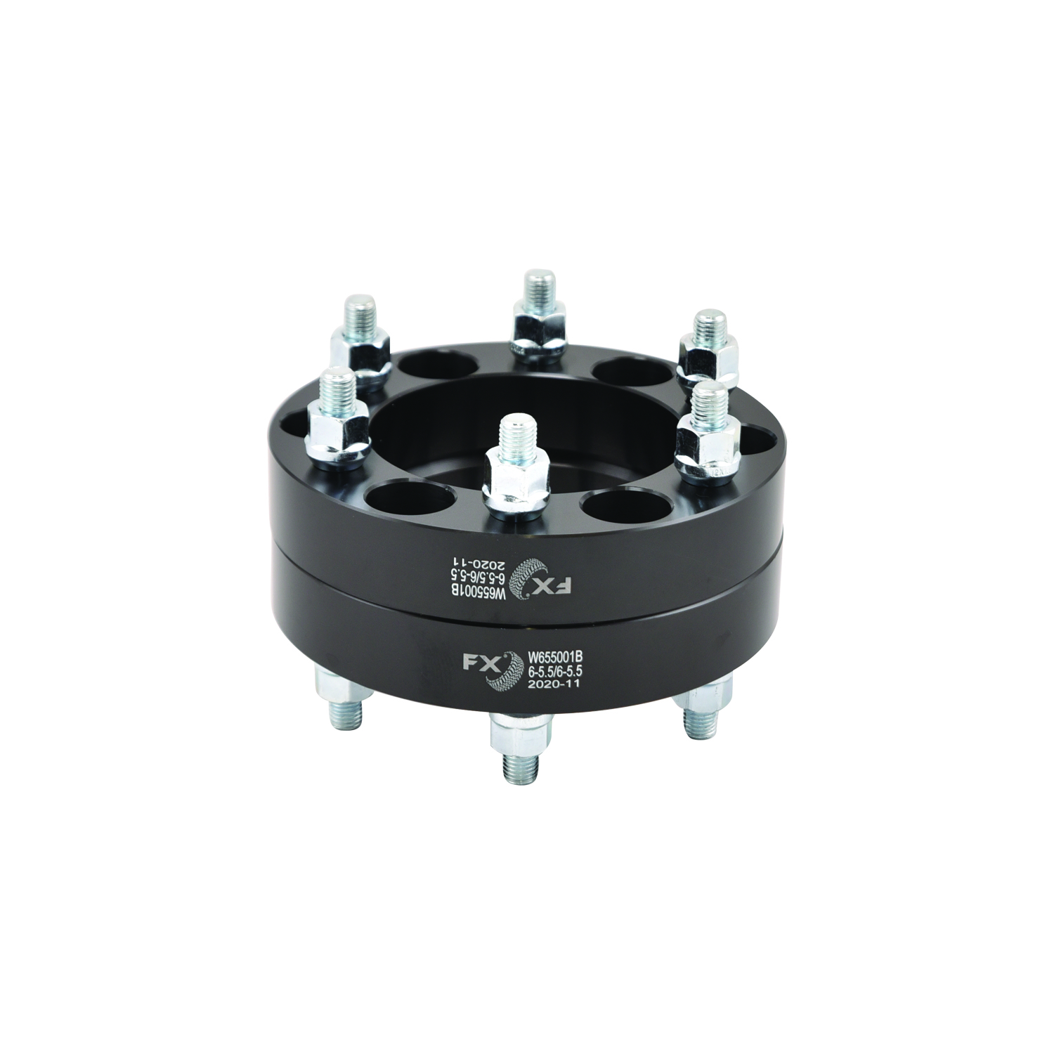 TrailFX W655001B - Wheel Spacers, 1.25" 6x5.5, Anodized