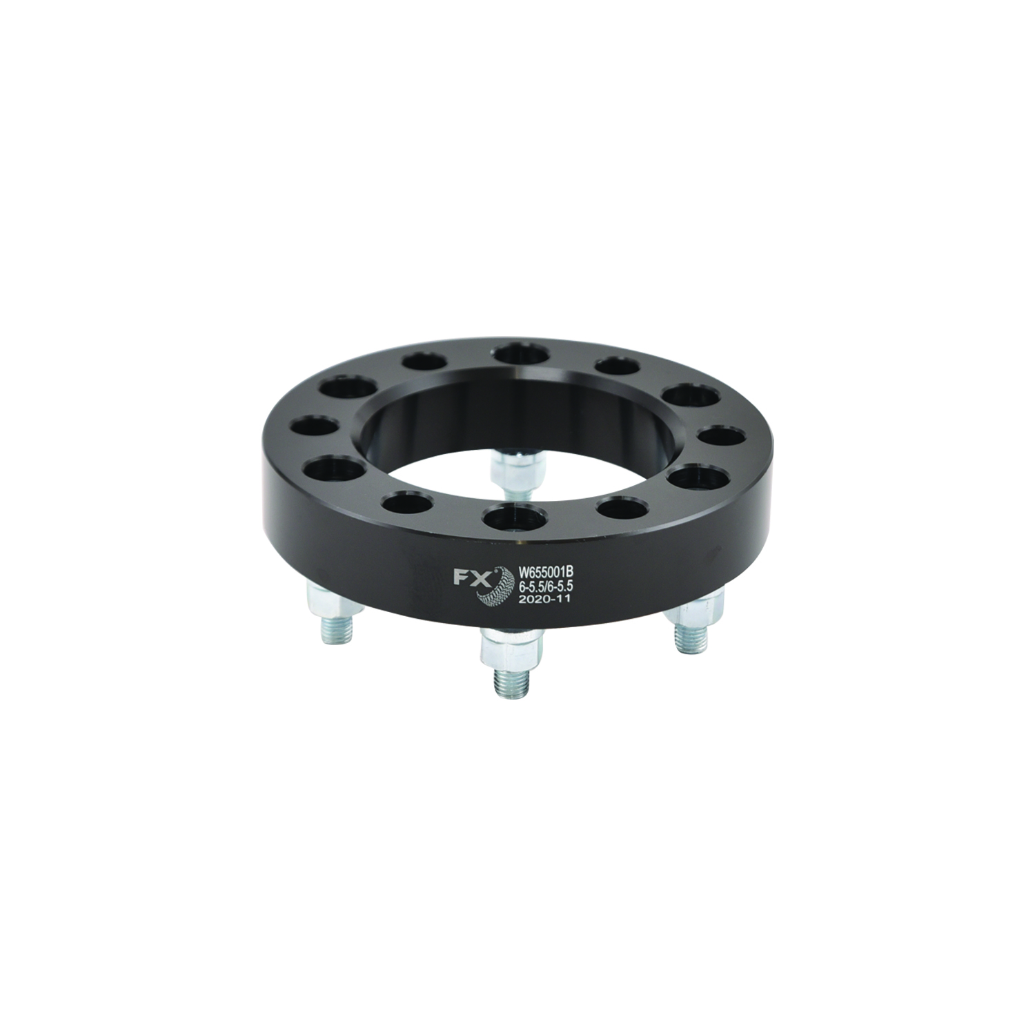 TrailFX W655001B - Wheel Spacers, 1.25" 6x5.5, Anodized