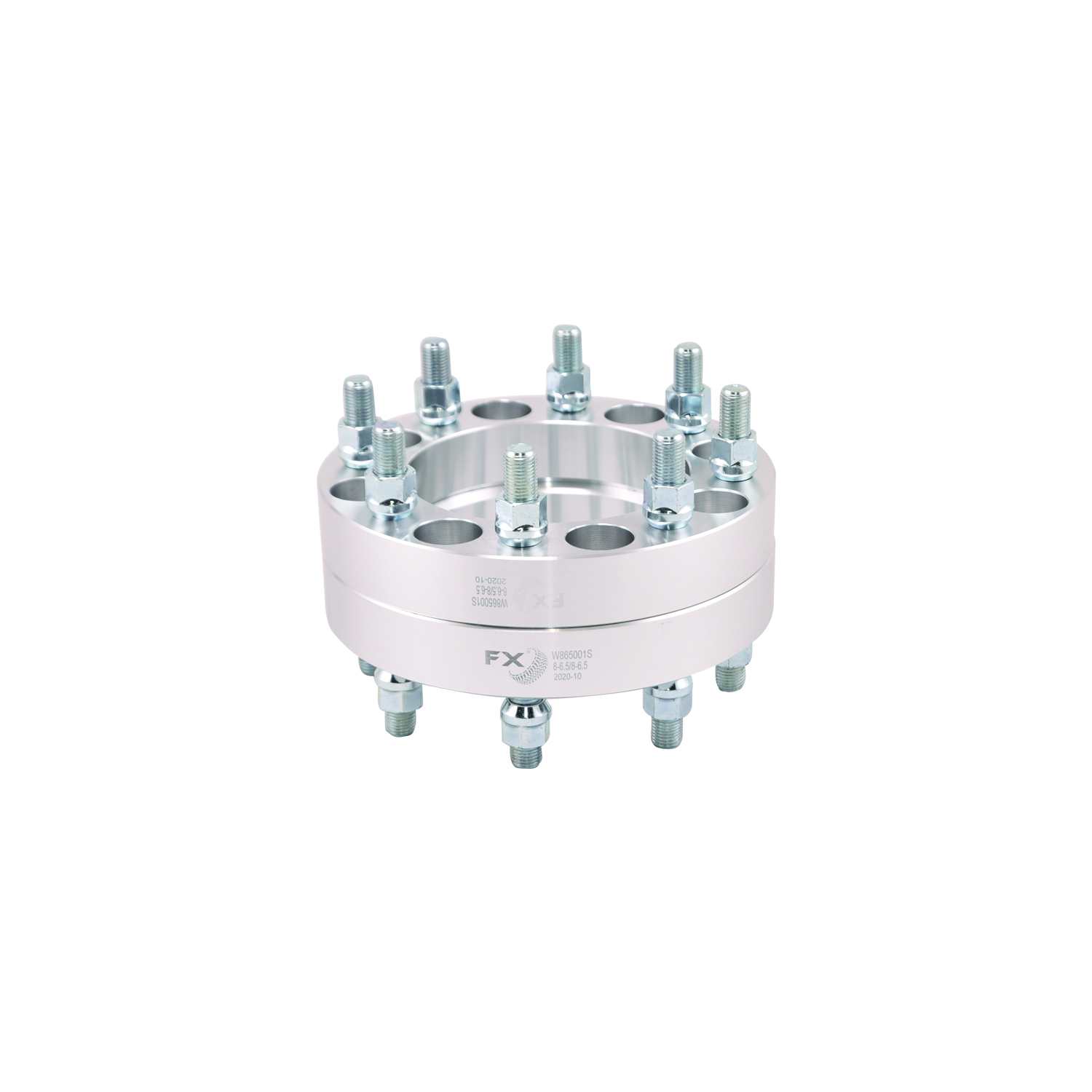 TrailFX W865001S - Wheel Spacers, 1.25" 8x6.5, Anodized