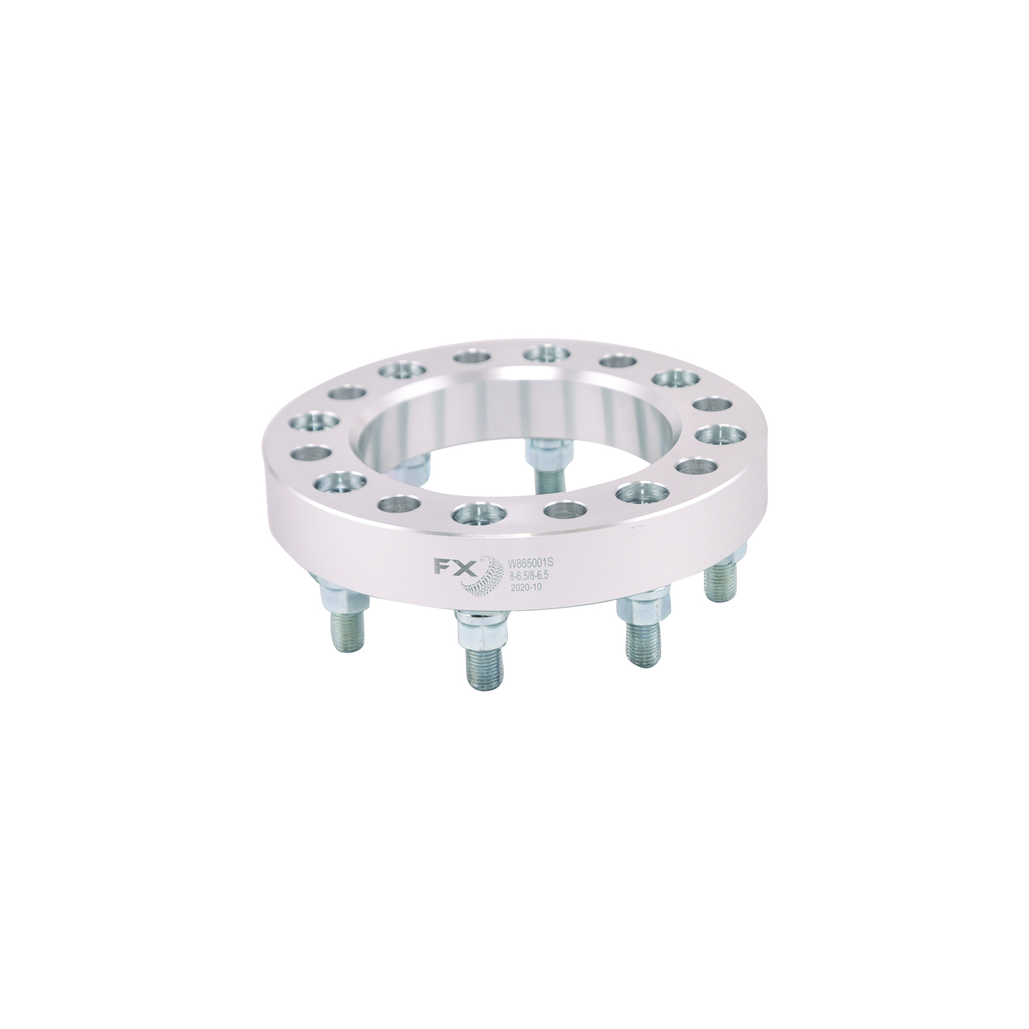 TrailFX W865001S - Wheel Spacers, 1.25" 8x6.5, Anodized